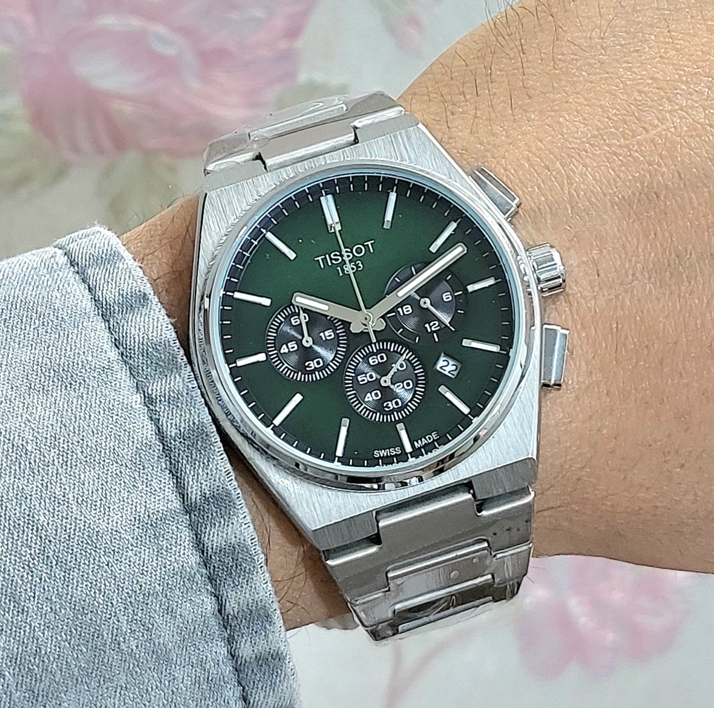 TISSOT کرنوگراف 4موتور فعال تقویم دار لاکچری