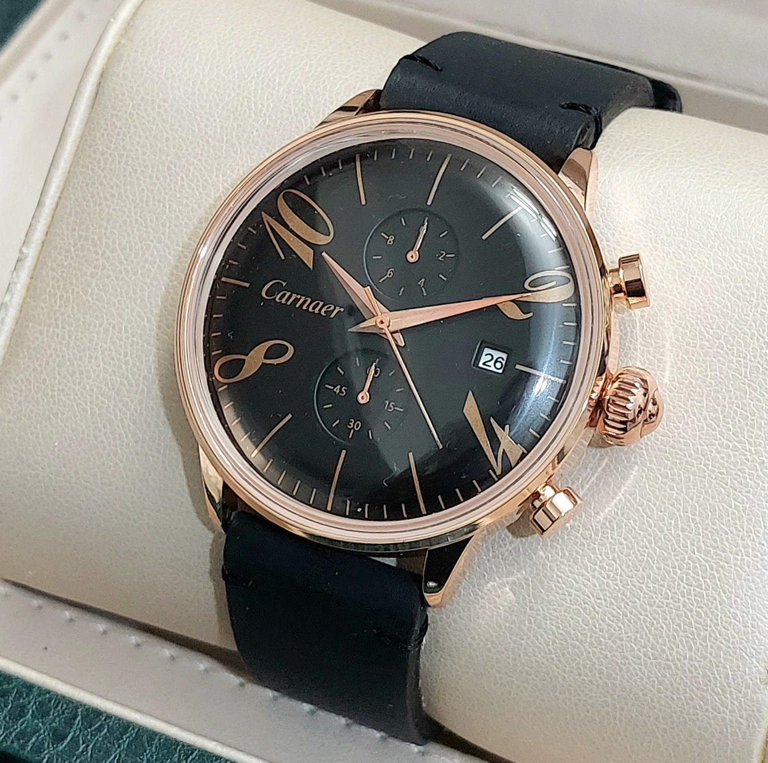 Carnaer کرنوگراف 3موتور فعال تقویم دار لاکچری