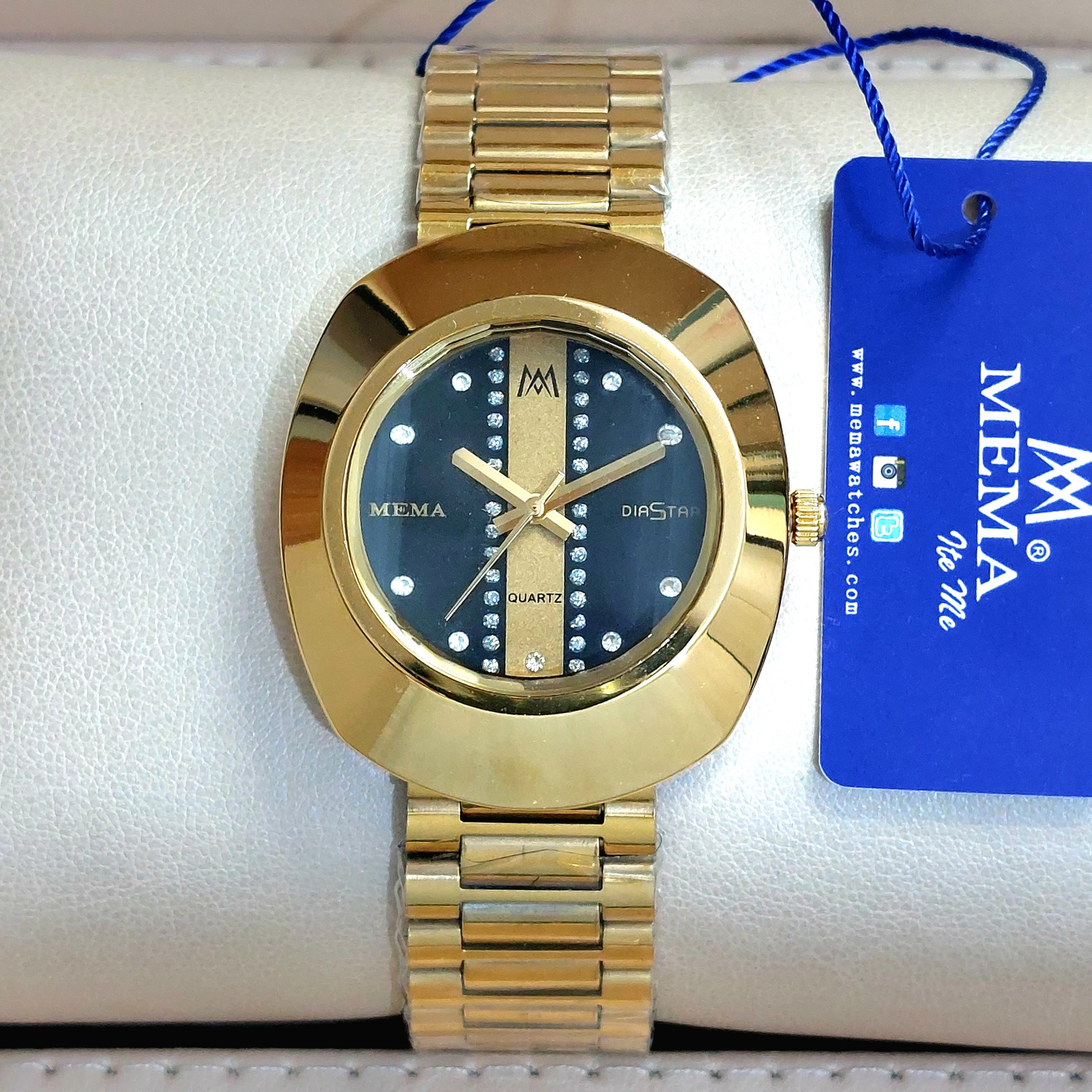 DIASTAR رادویی نگین دار MEMA تخم مرغی