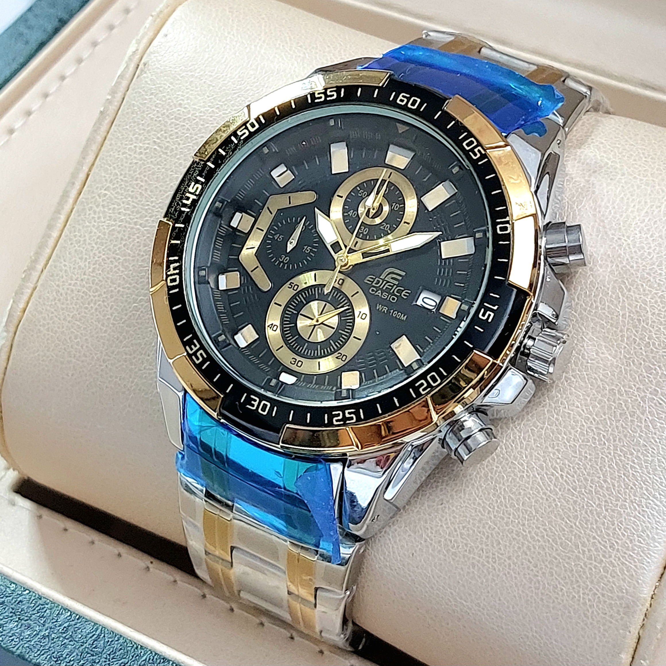 کاسیو 4موتوره کرنوگراف تقویم دار سایز درشت