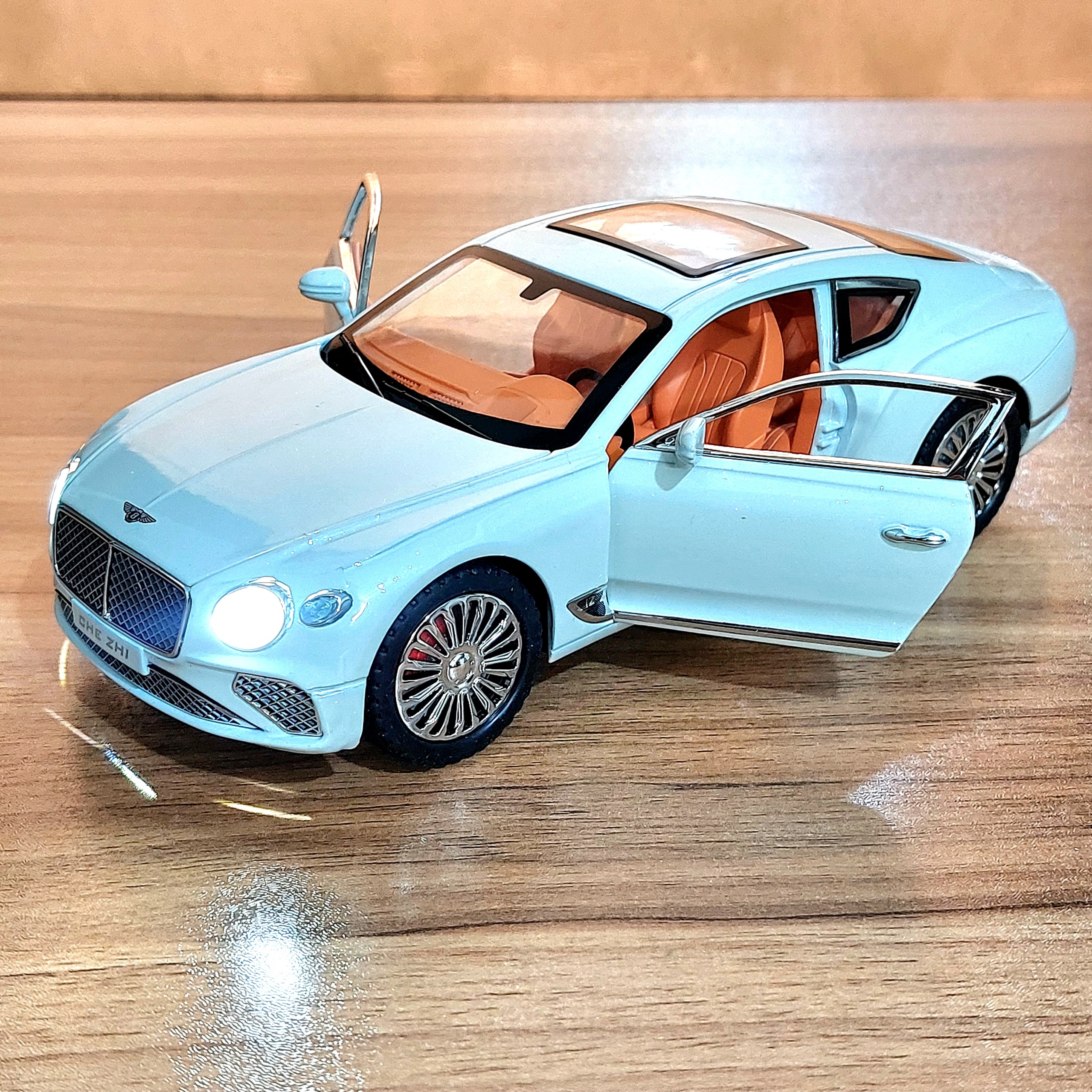ماکت دودزا BENTLEY فلزی کوپه بینظیر چراغ دار