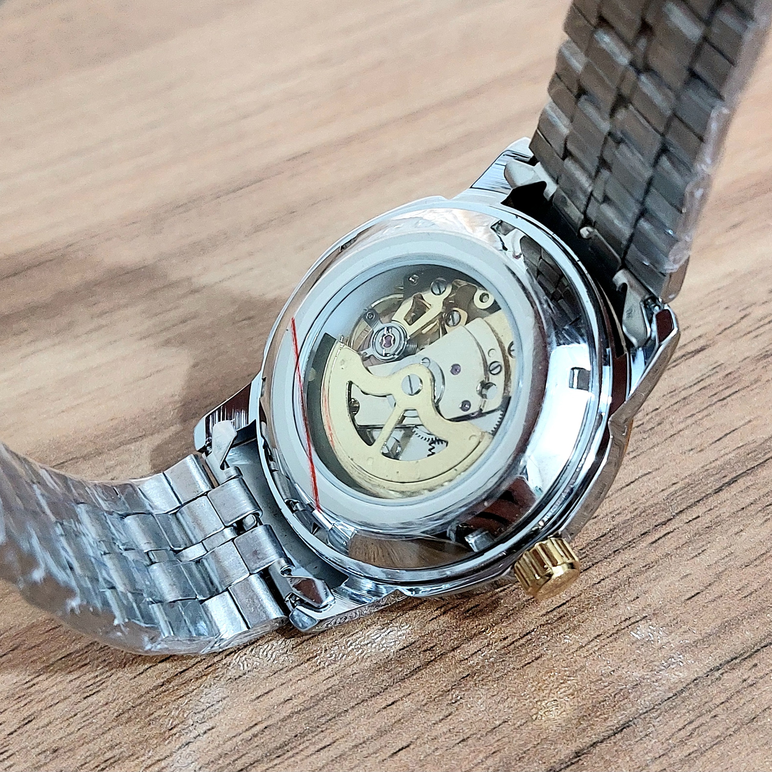 ROLEX اتوماتیک و کوکی پشت شیشه ای لاکچری