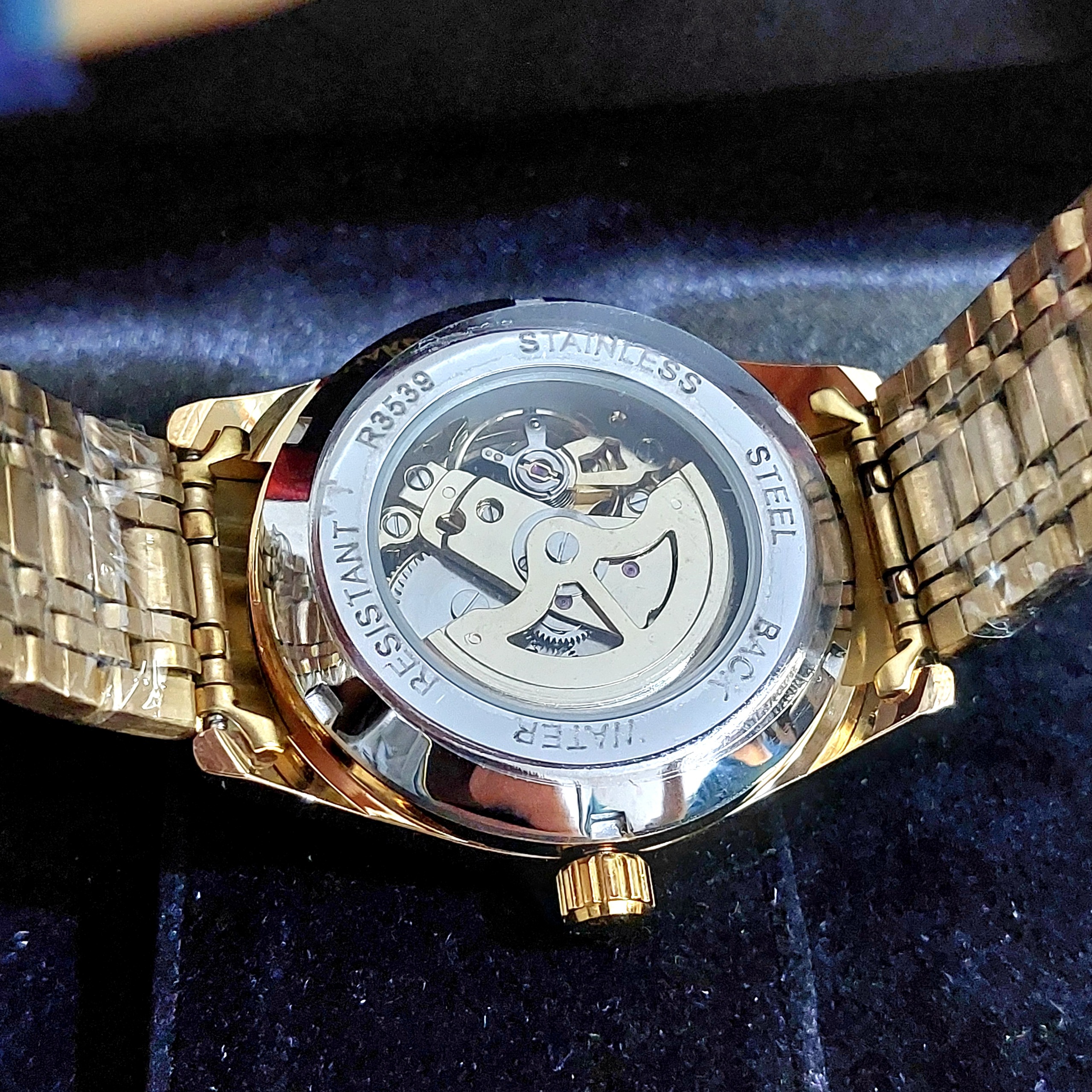 ROLEX اتوماتیک و کوکی پشت شیشه ای لاکچری