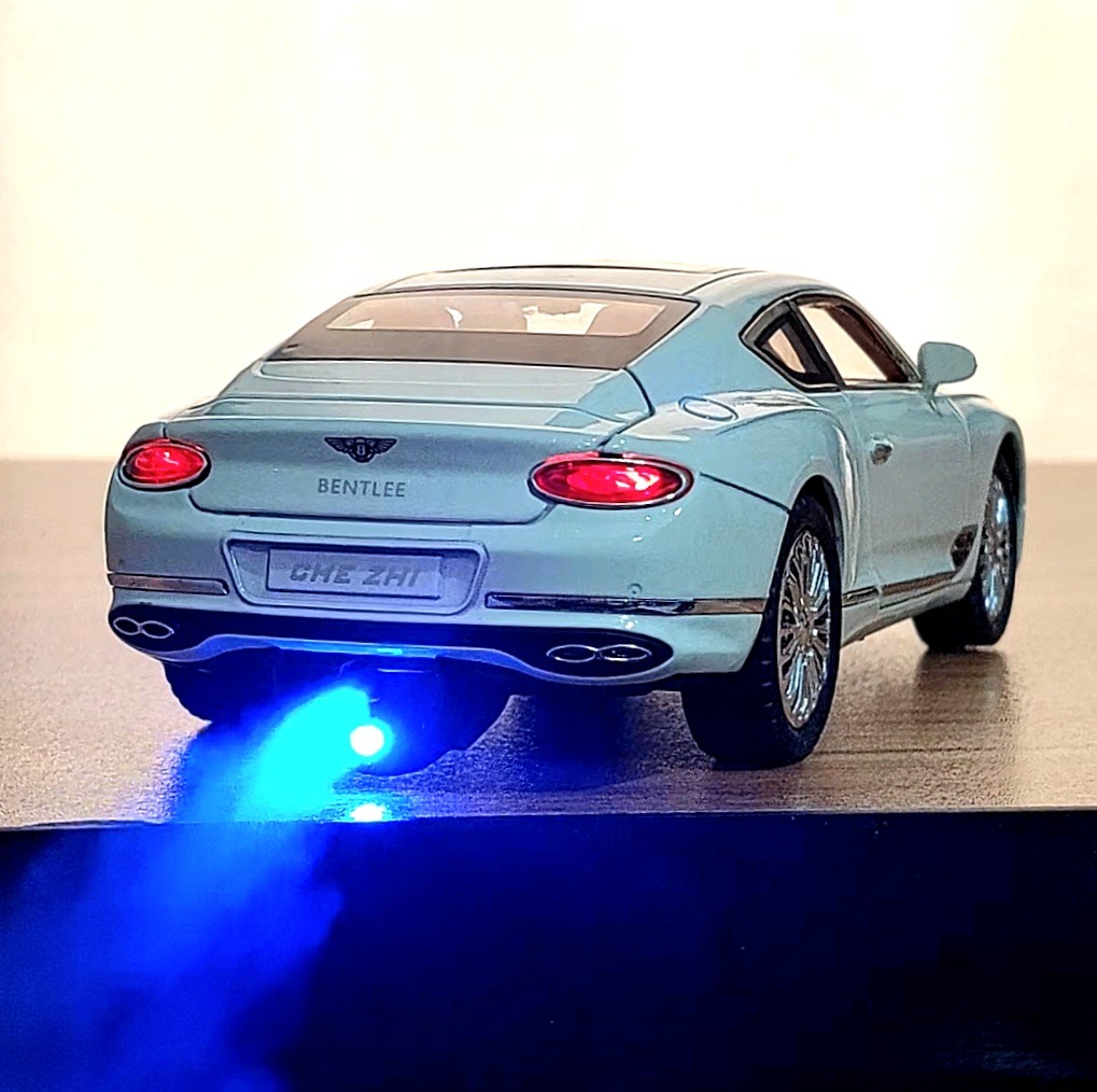 ماکت دودزا BENTLEY فلزی کوپه بینظیر چراغ دار