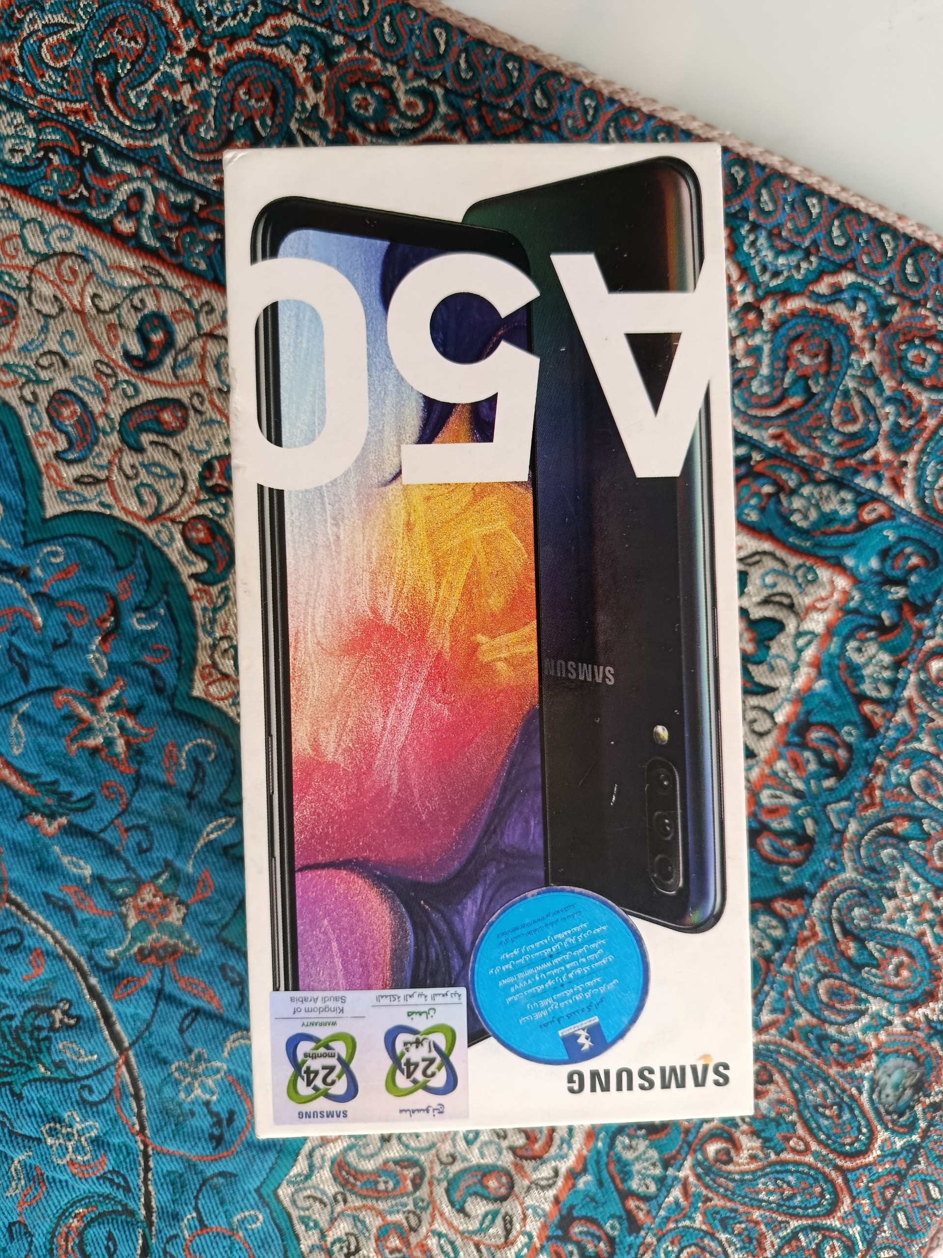 سامسونگ A50 اوراقی