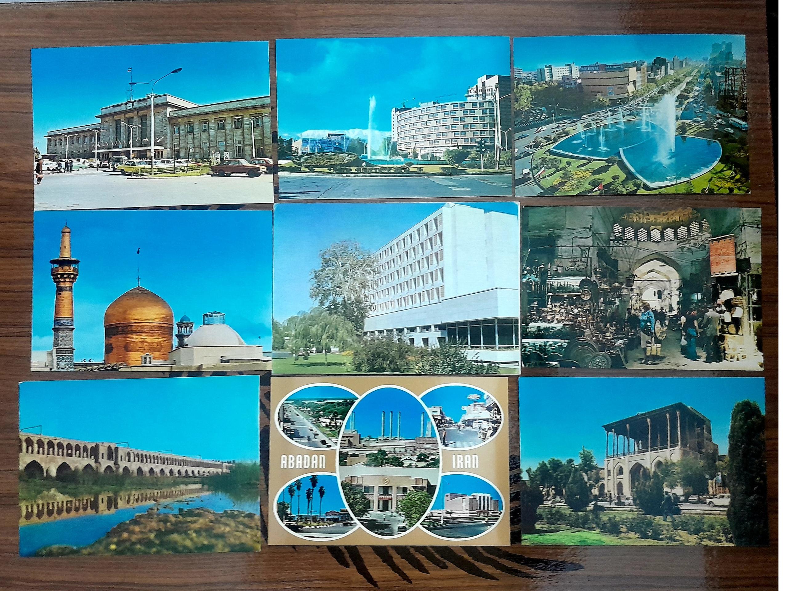 کارت پستال ایران دهه پنجاه