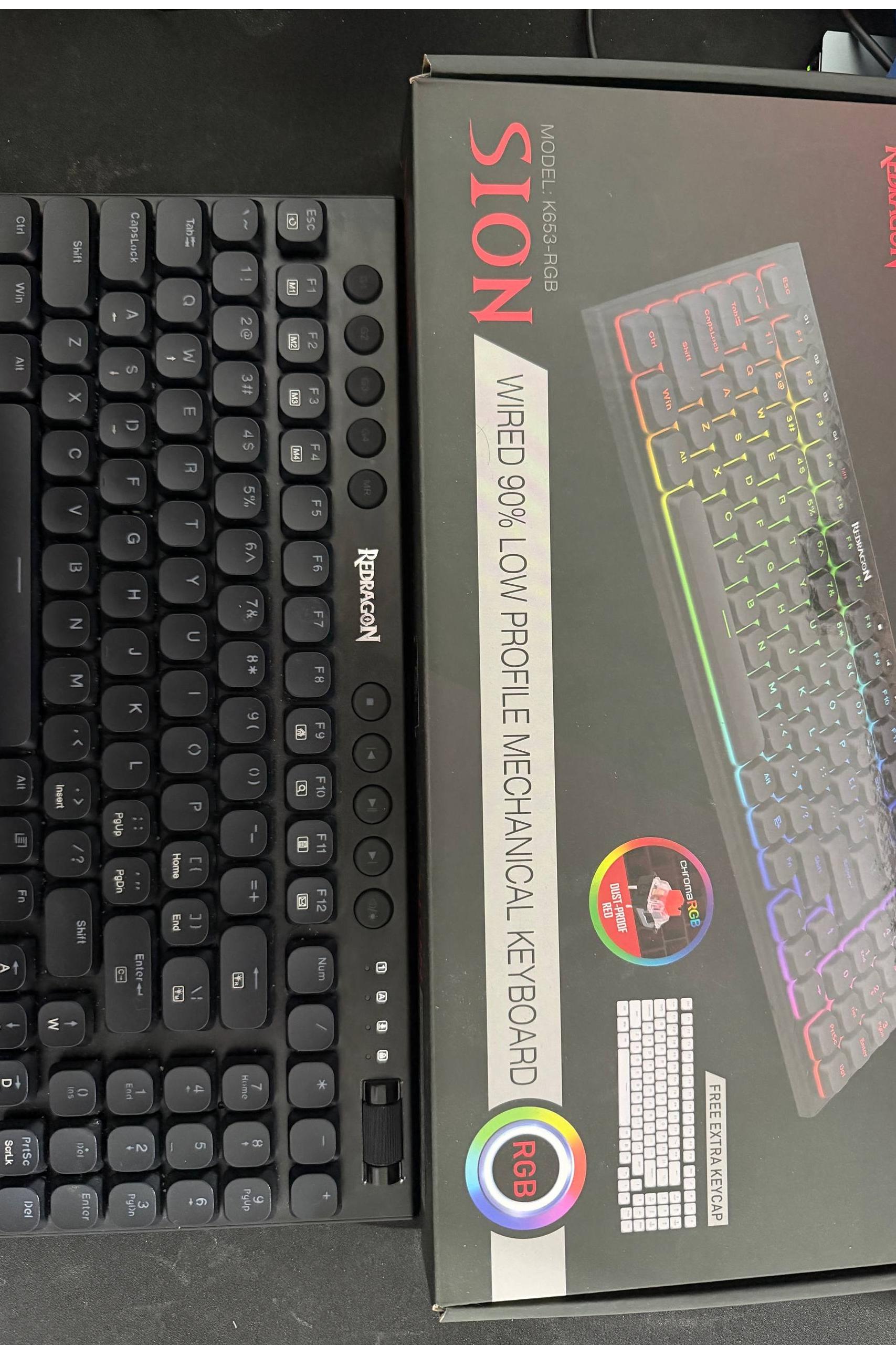 کیبورد redragon sion k653