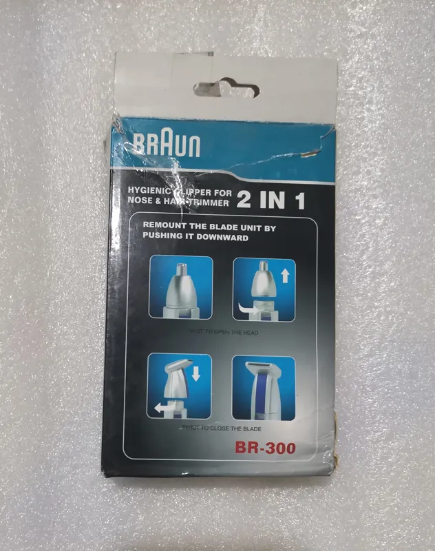 موزن گوش و بینی براون braun مدل BR-300