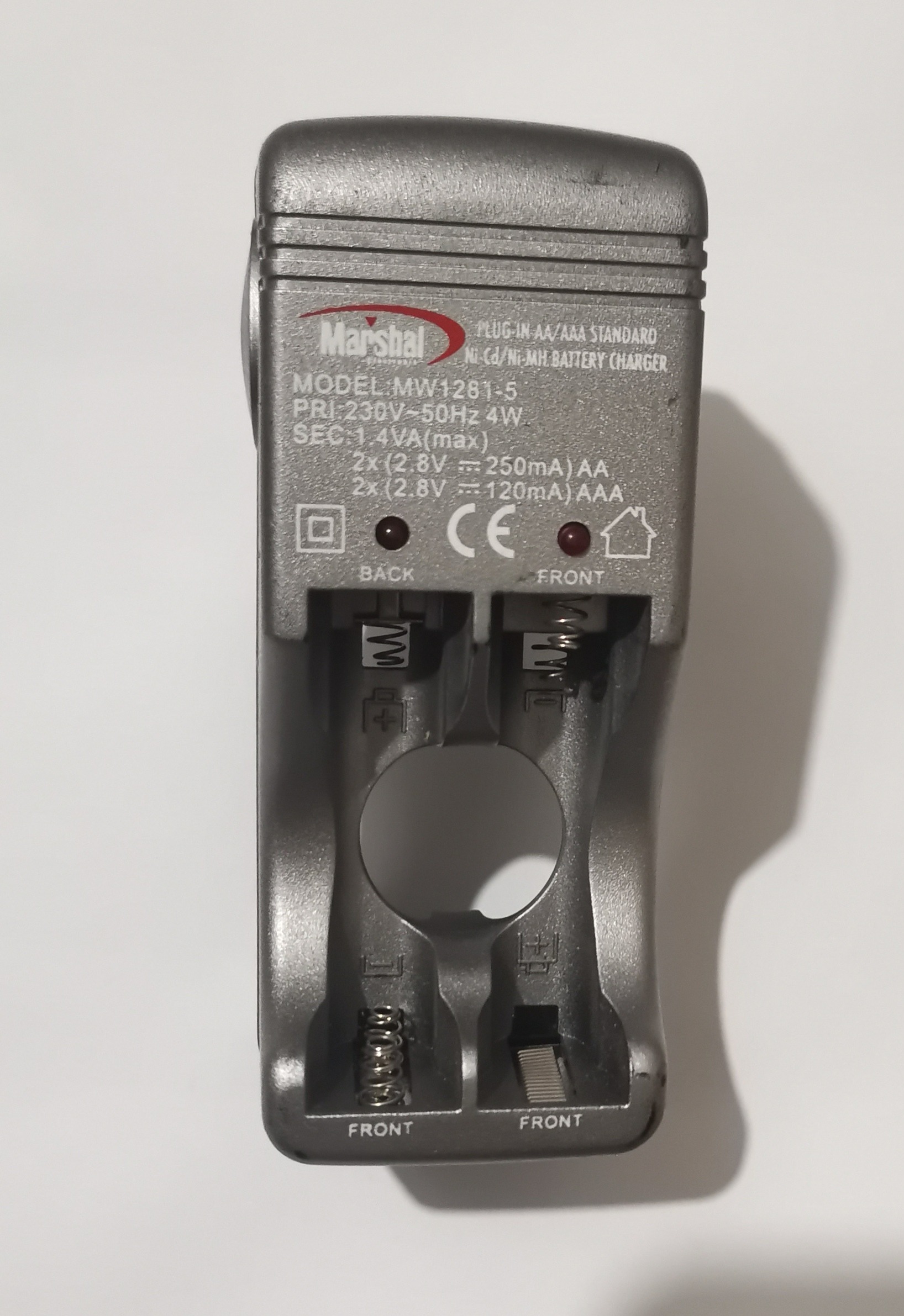 شارژر باتری قلمی و نیم قلمی مارشال