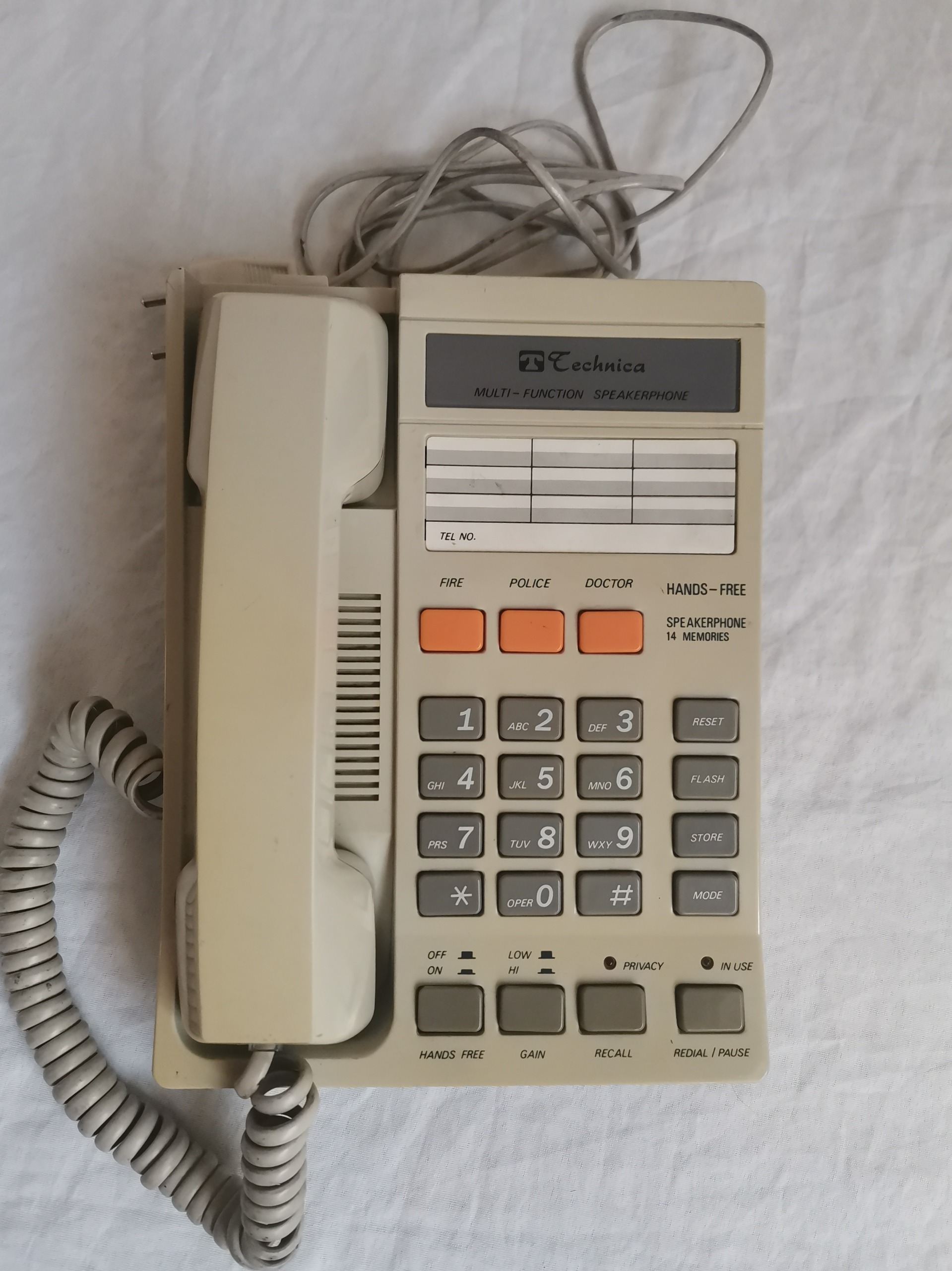 تلفن باسیم رومیزی تکنیکا Technica حافظه دار