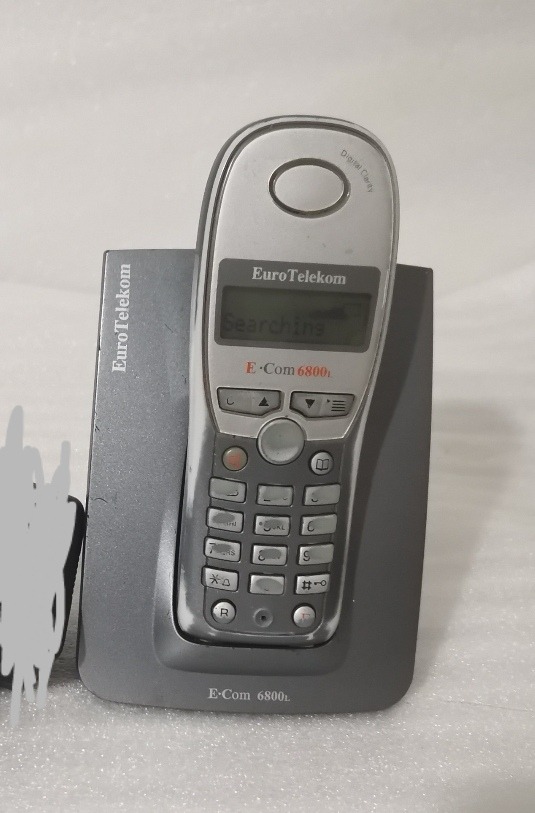تلفن بی سیمی یورو تلکام ای-کام 6800 مخاطب یاب