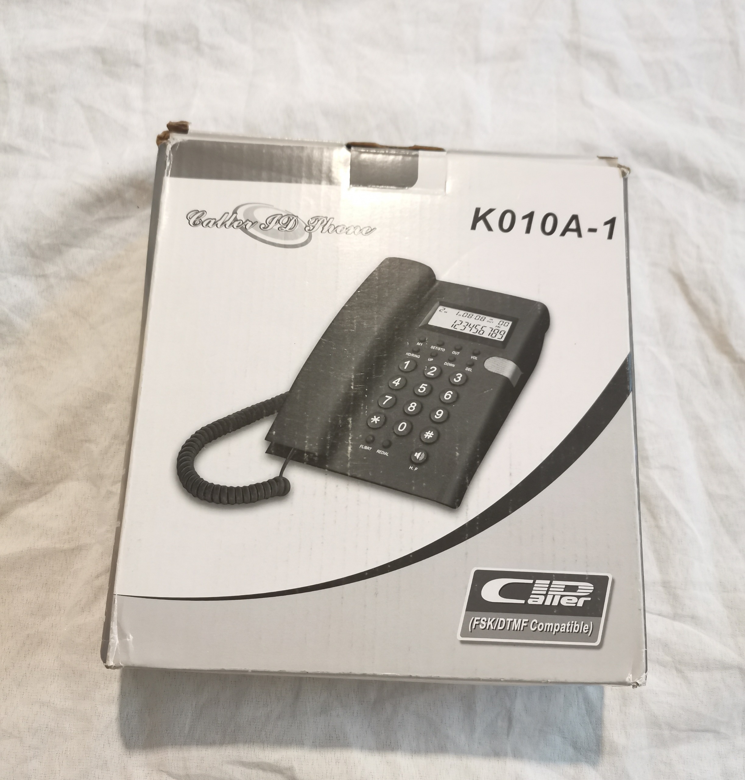 تلفن با سیم دارای مخاطب یاب