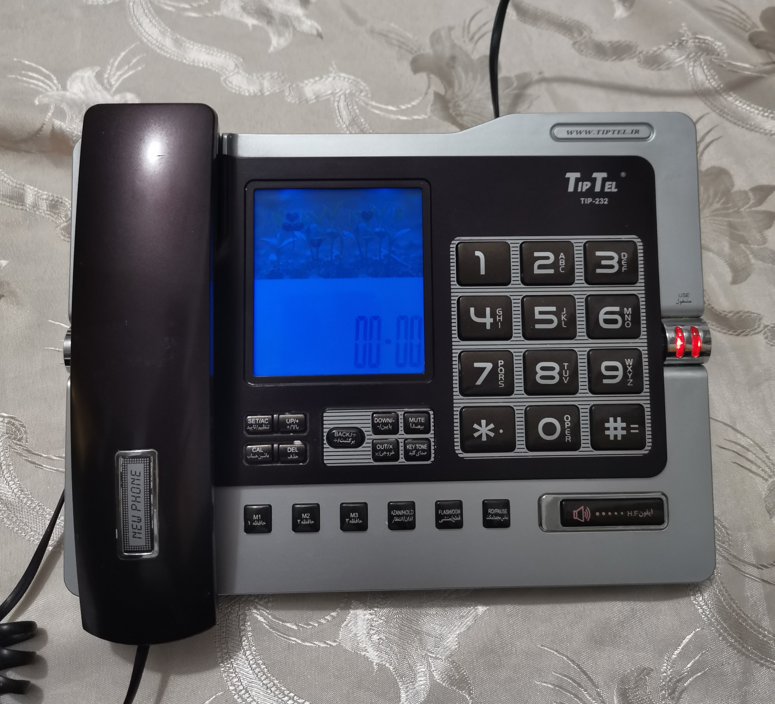 تلفن ثابت رومیزی تیپ تل