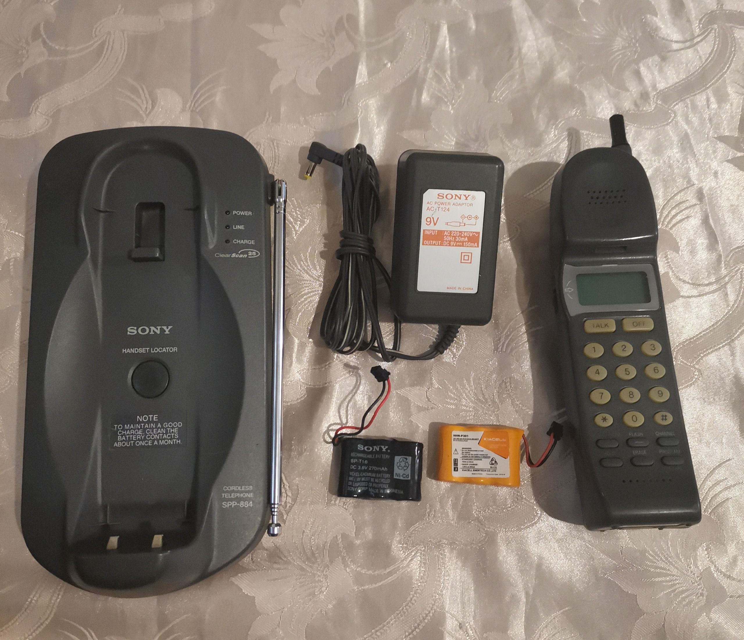 تلفن بی سیمی سونی ژاپنی مدل SPP-884