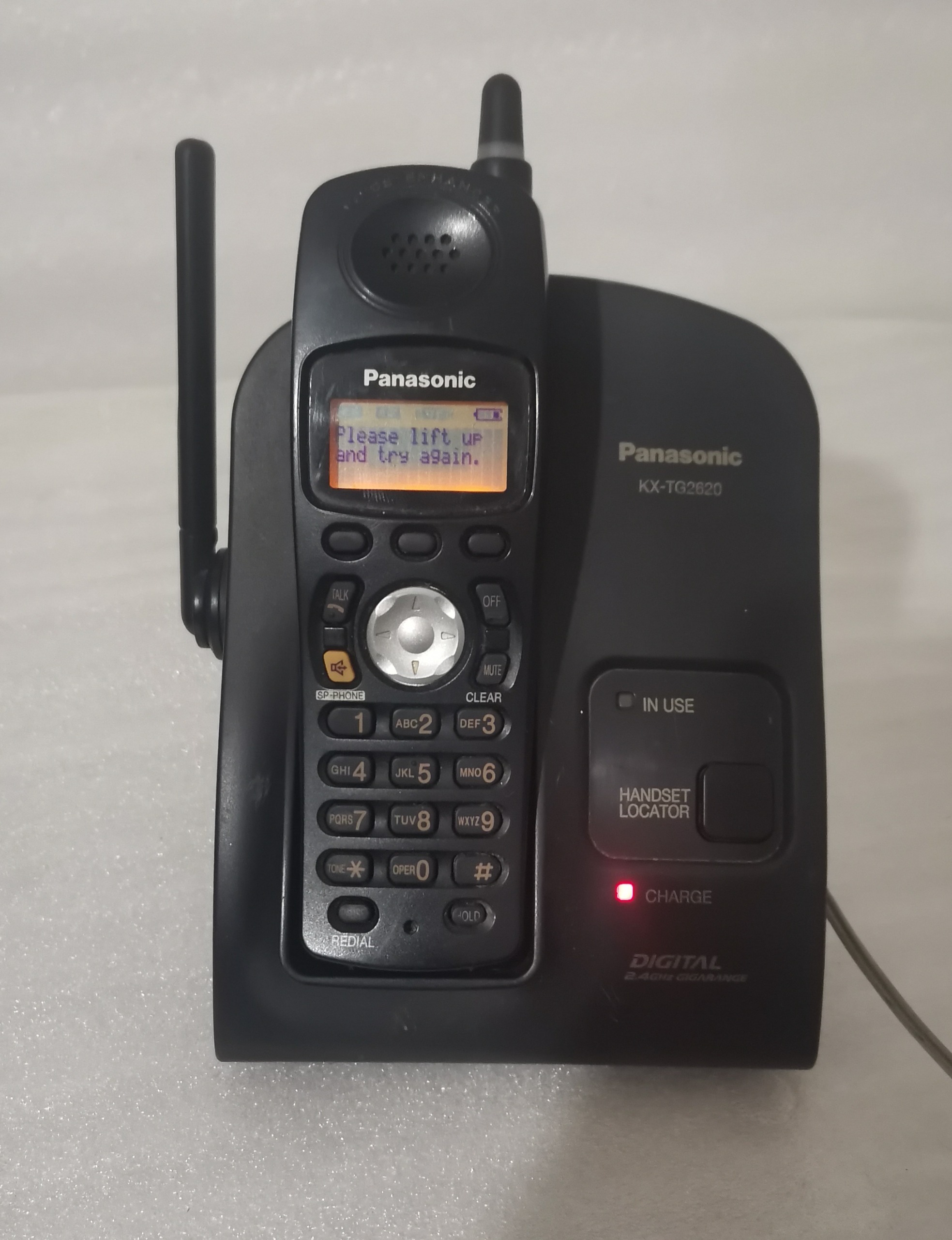 تلفن بی سیمی پاناسونیک سالم