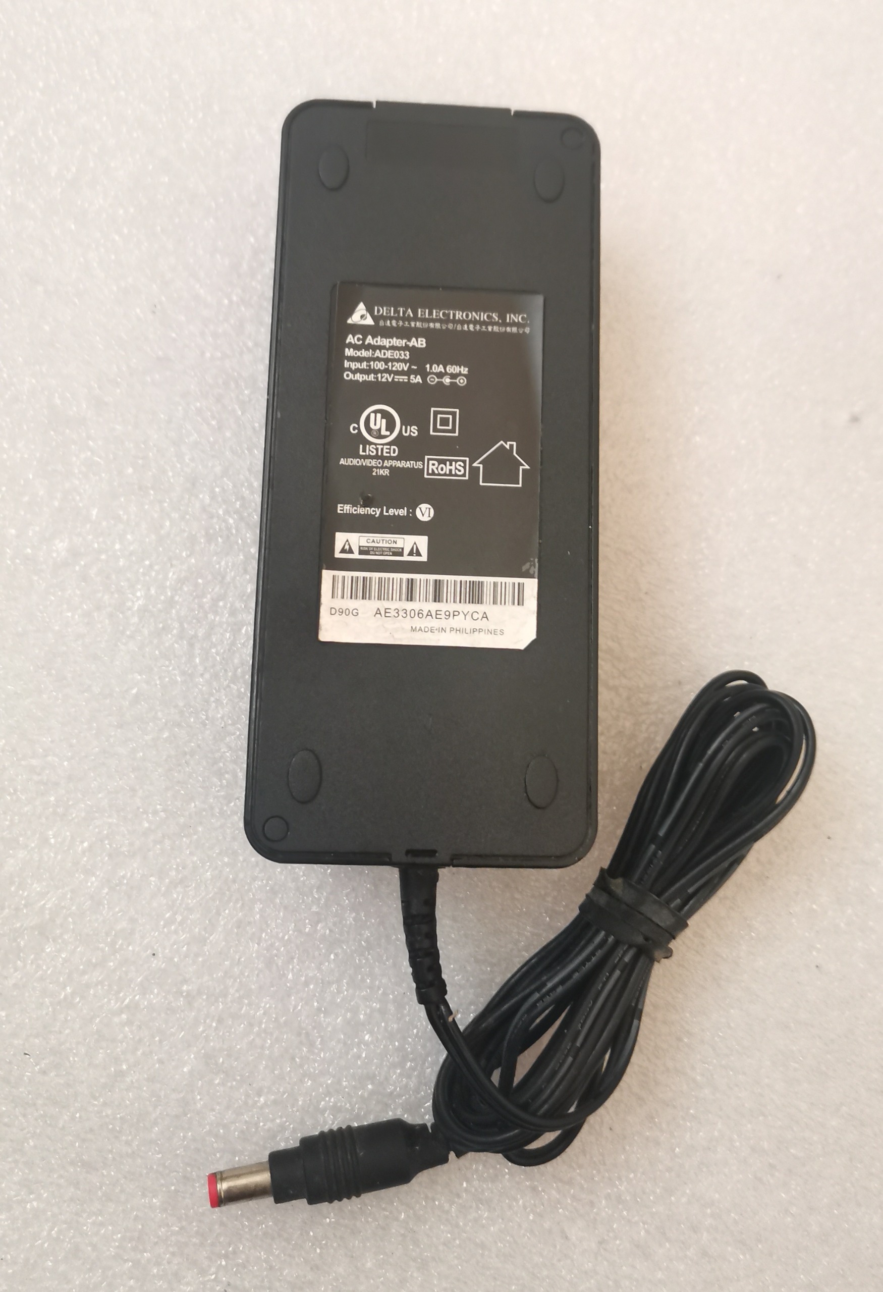 آداپتور پر قدرت 12 ولت 5 آمپر فیلیپین