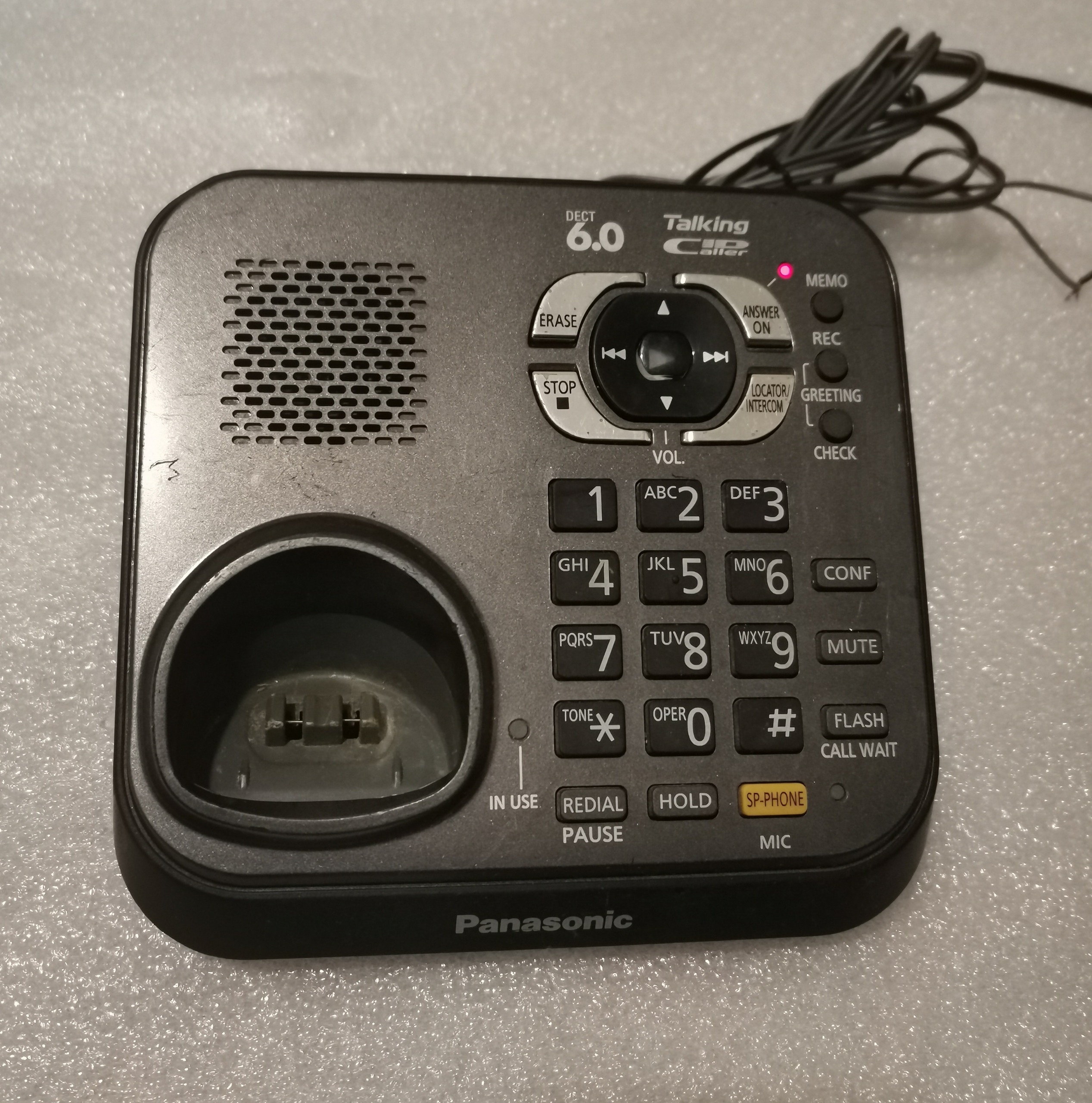 پایه تلفن بی سیمی پاناسونیک مالزی مدل TG9341T