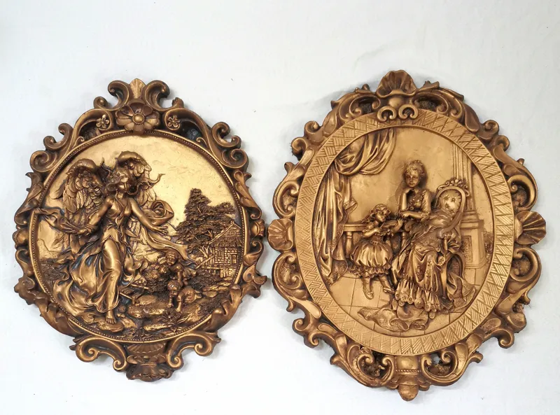 جفت تابلو خوش دکور فایبرگلاس