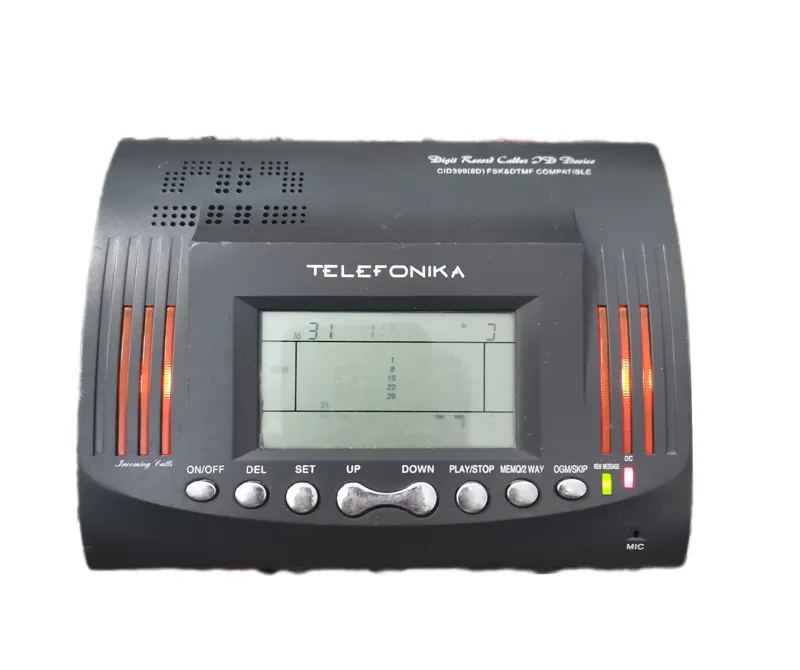 دستگاه منشی تلفن و کالر آی دی (توضیح دارد