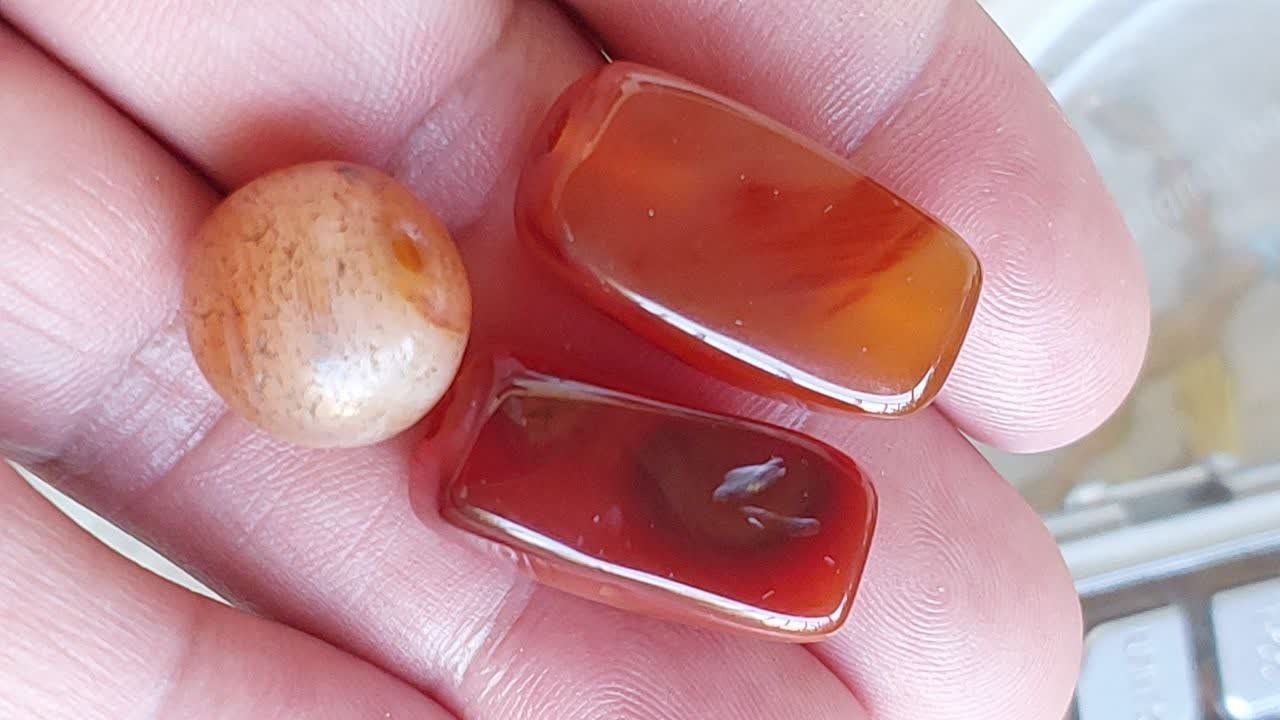 پک3عدد مهره کهنه یمن یکی گبری