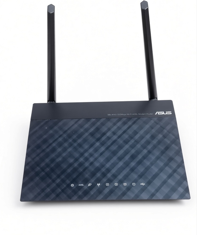 مودم روتر ASUS DSL-N14U سالم و تمیز