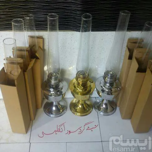  سه عدد شیشه علاءالدین گردسوز علاالدین نفتی حباب