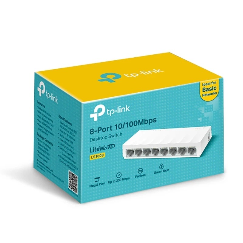 سوییچ شبکه 8 پورت TP-LINK مدل LS1008