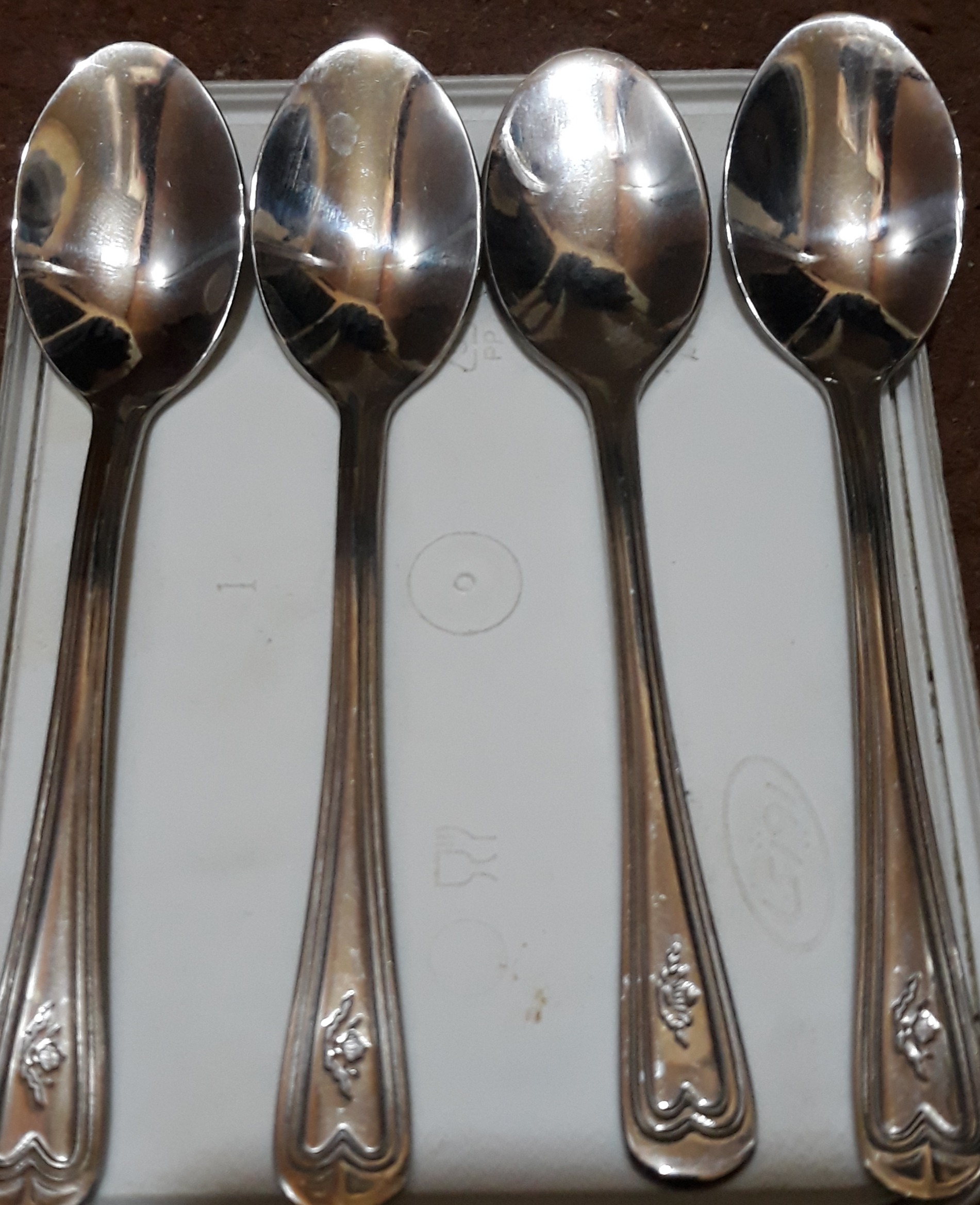 قاشق چایی خوری روکش نقره