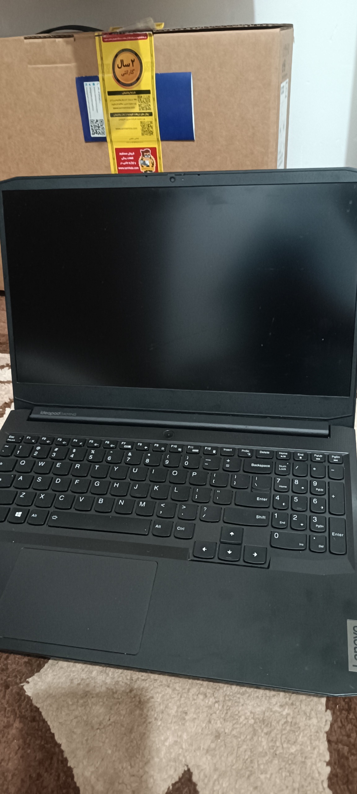 لپ تاپ گیمینگ (lenovo ip 3 gaming)