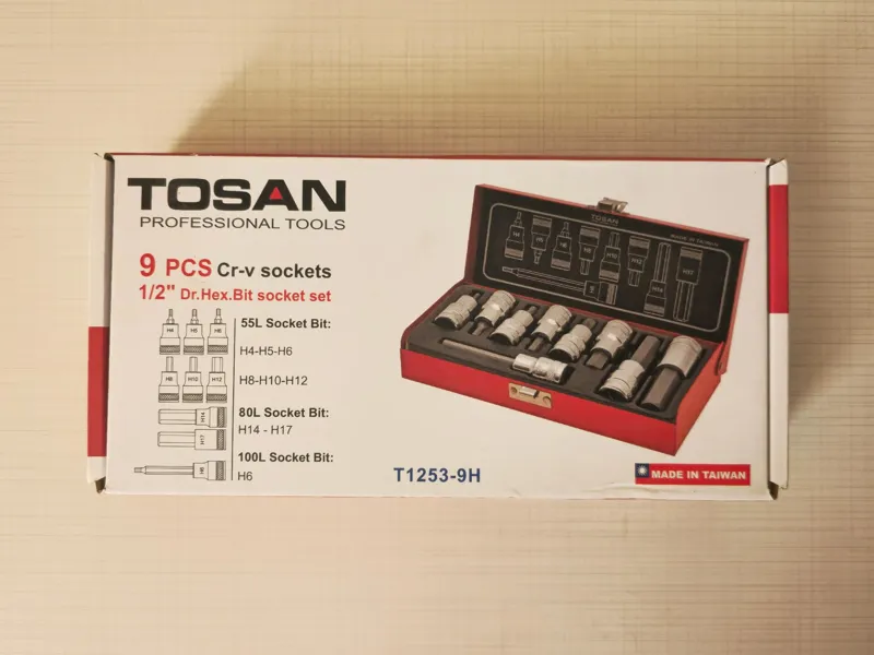 جعبه بکس 9پارچه Tosan