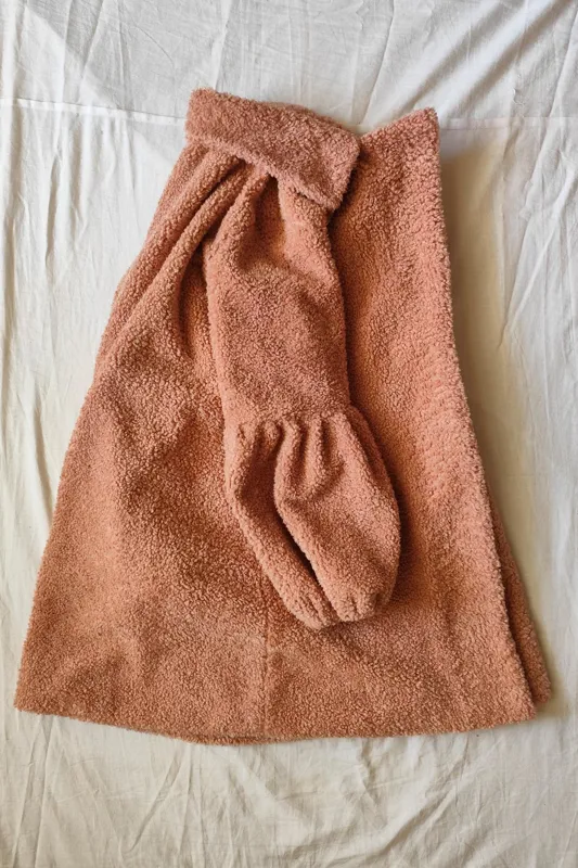 پالتو تدی زنانه صورتی