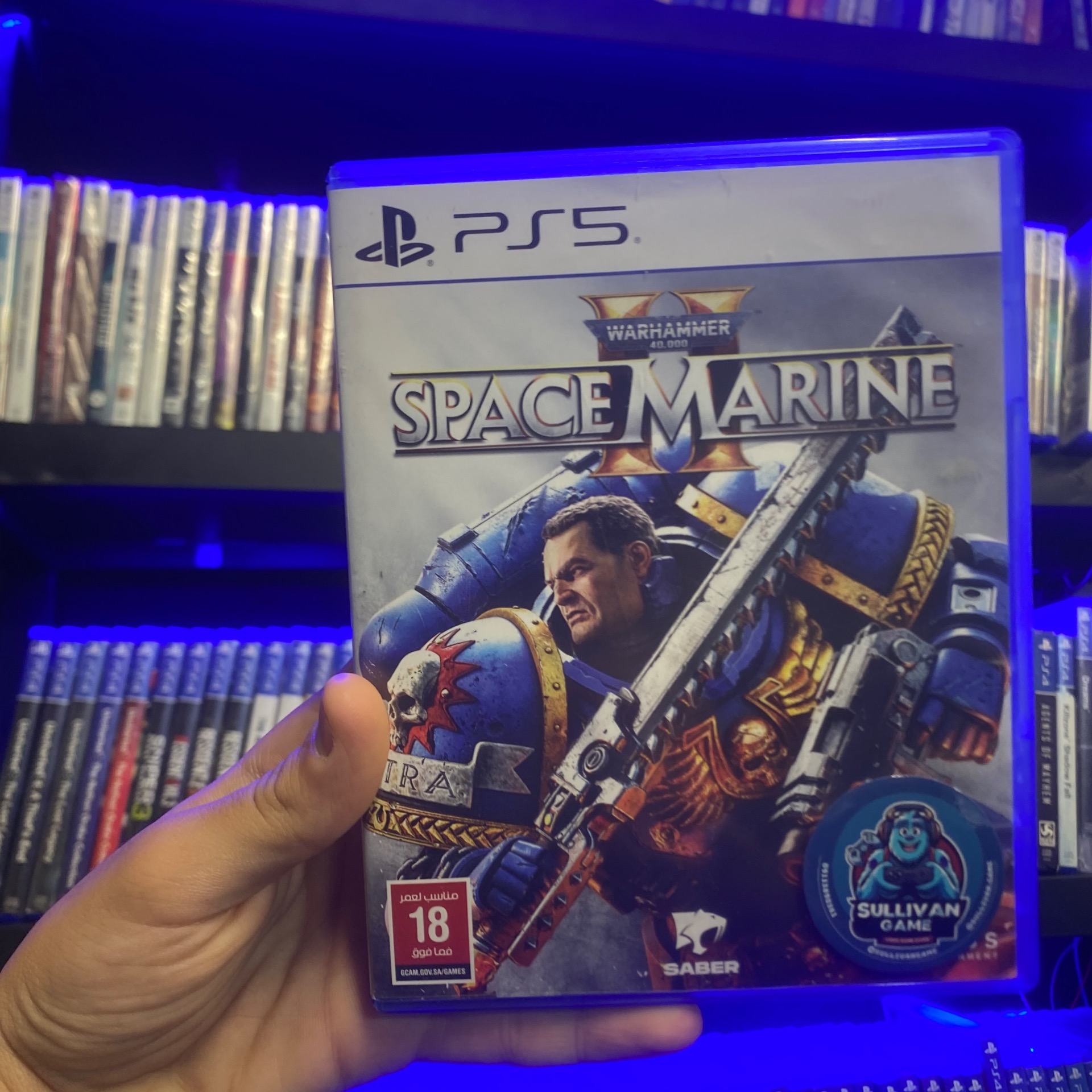 دیسک بازی space marine