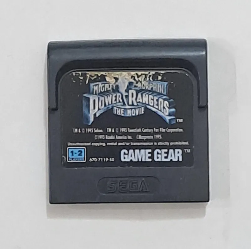 بازی power rangers sega game gear