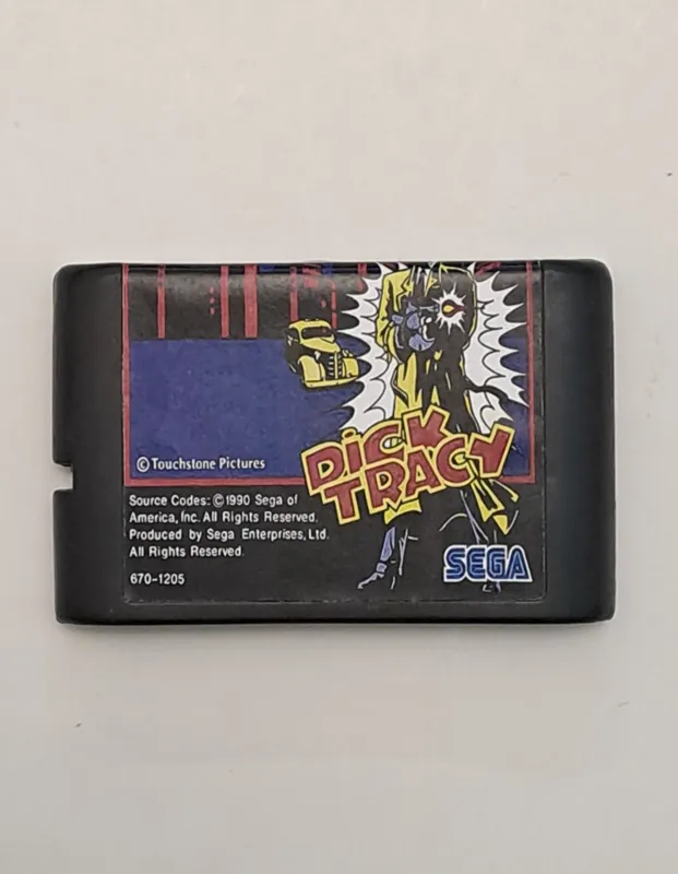 بازی تک لبه ای سی دار سگا کمیسر dick tracy