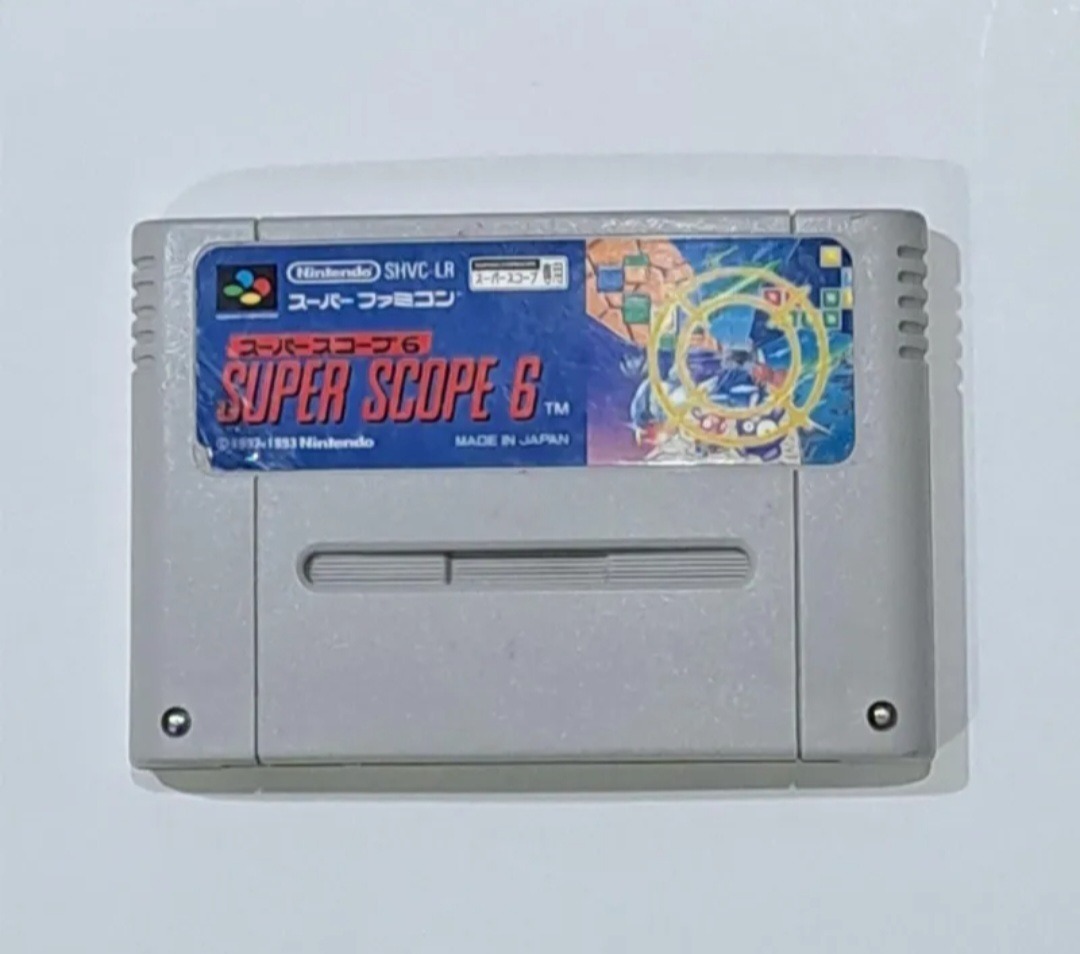 بازی تفنگی super scope 6 snes