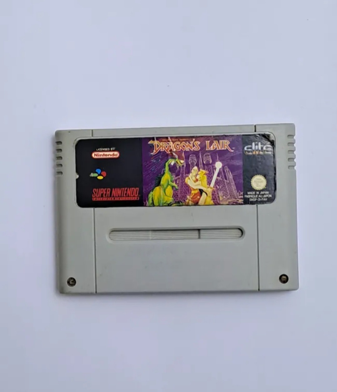 بازی اورجینال dragons lair snes