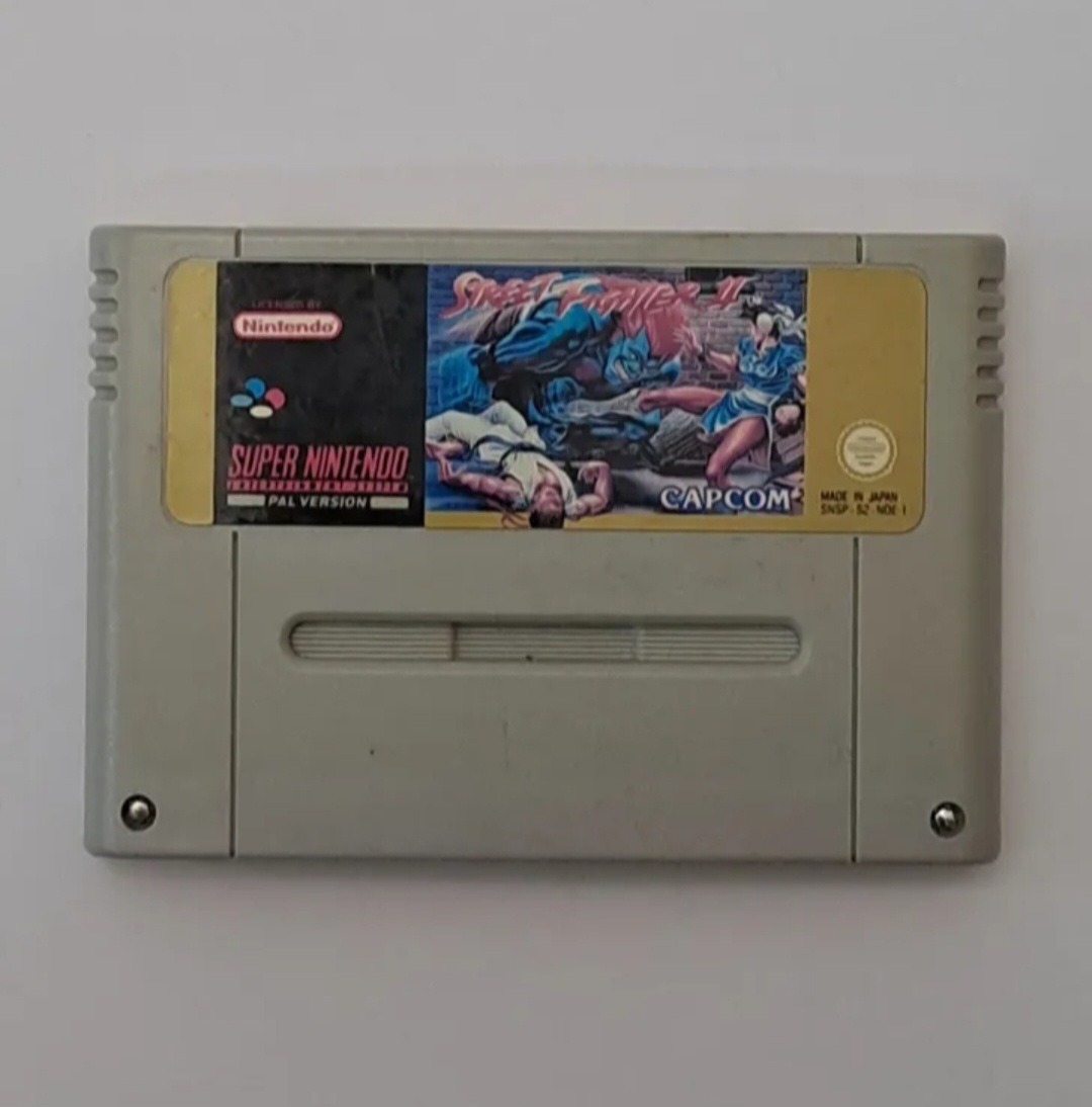 بازی نینتندو نسخه پال street fighter snes
