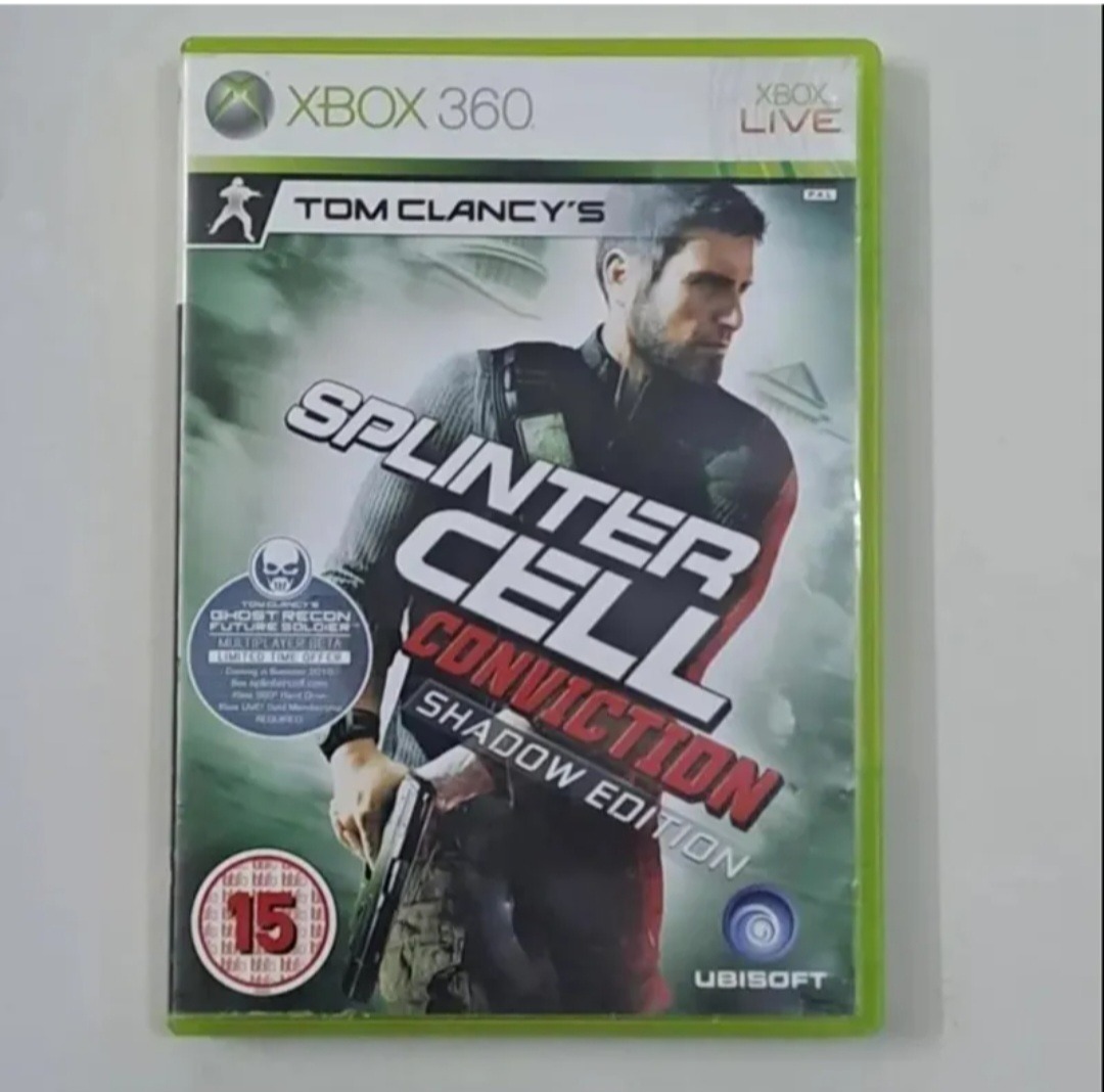 بازی اورجینال splinter cell convection xbox 360