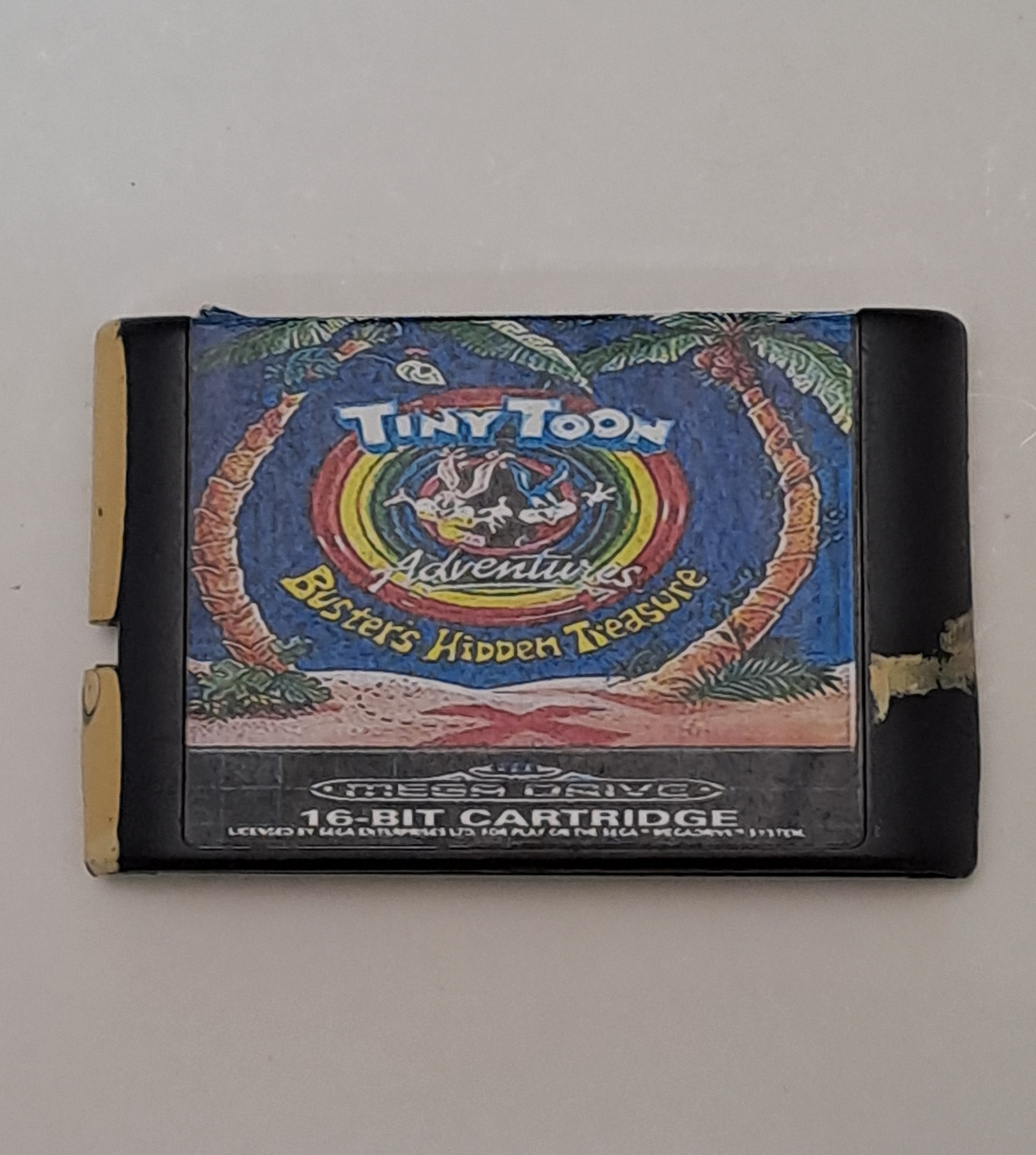 بازی لبه دار قدیمی سگا خرگوش tiny toon-دانل داک