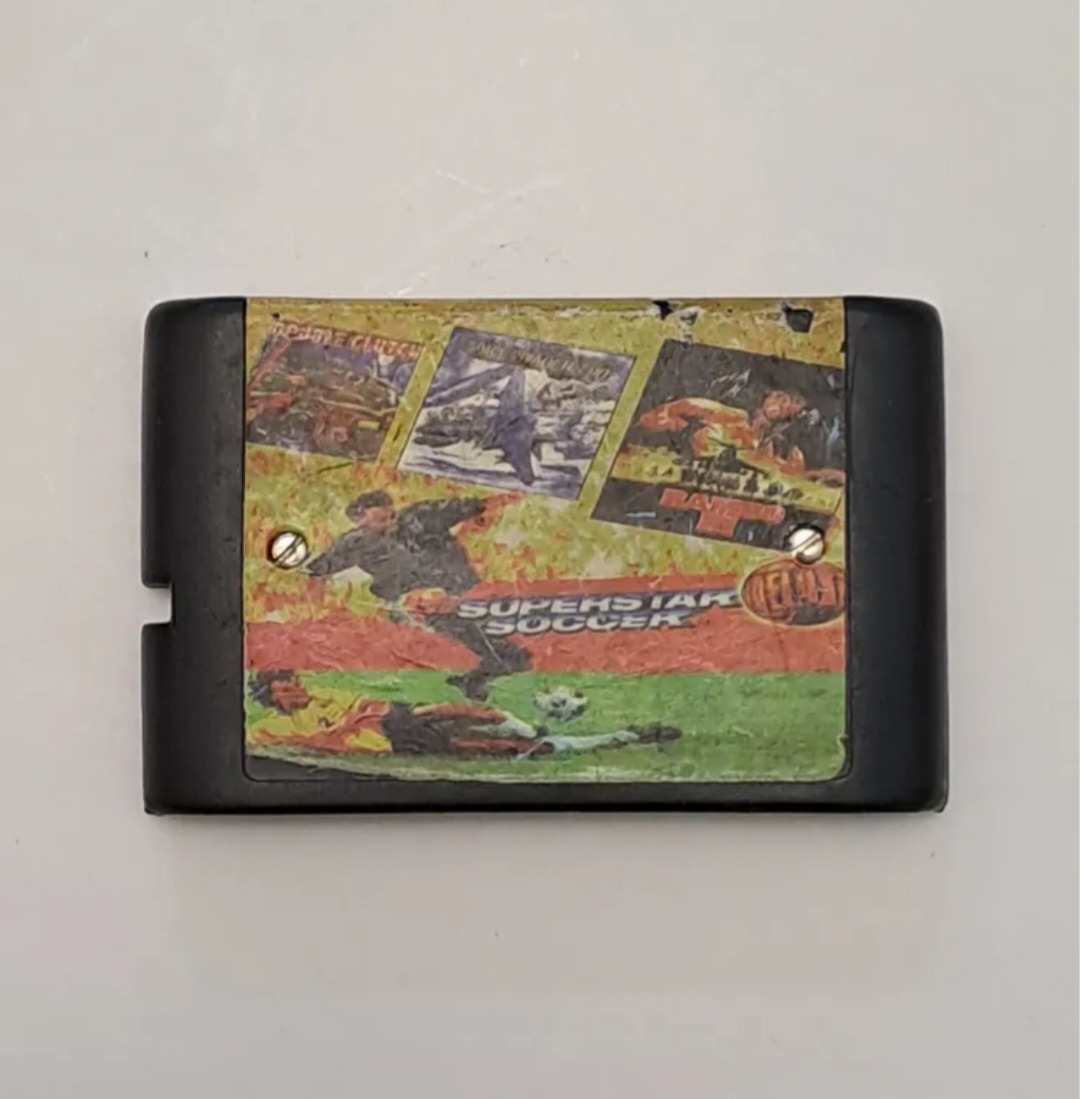 بازی لبه دار قدیمی سگا فوتبال گزارشگر-سونیک-رمبو