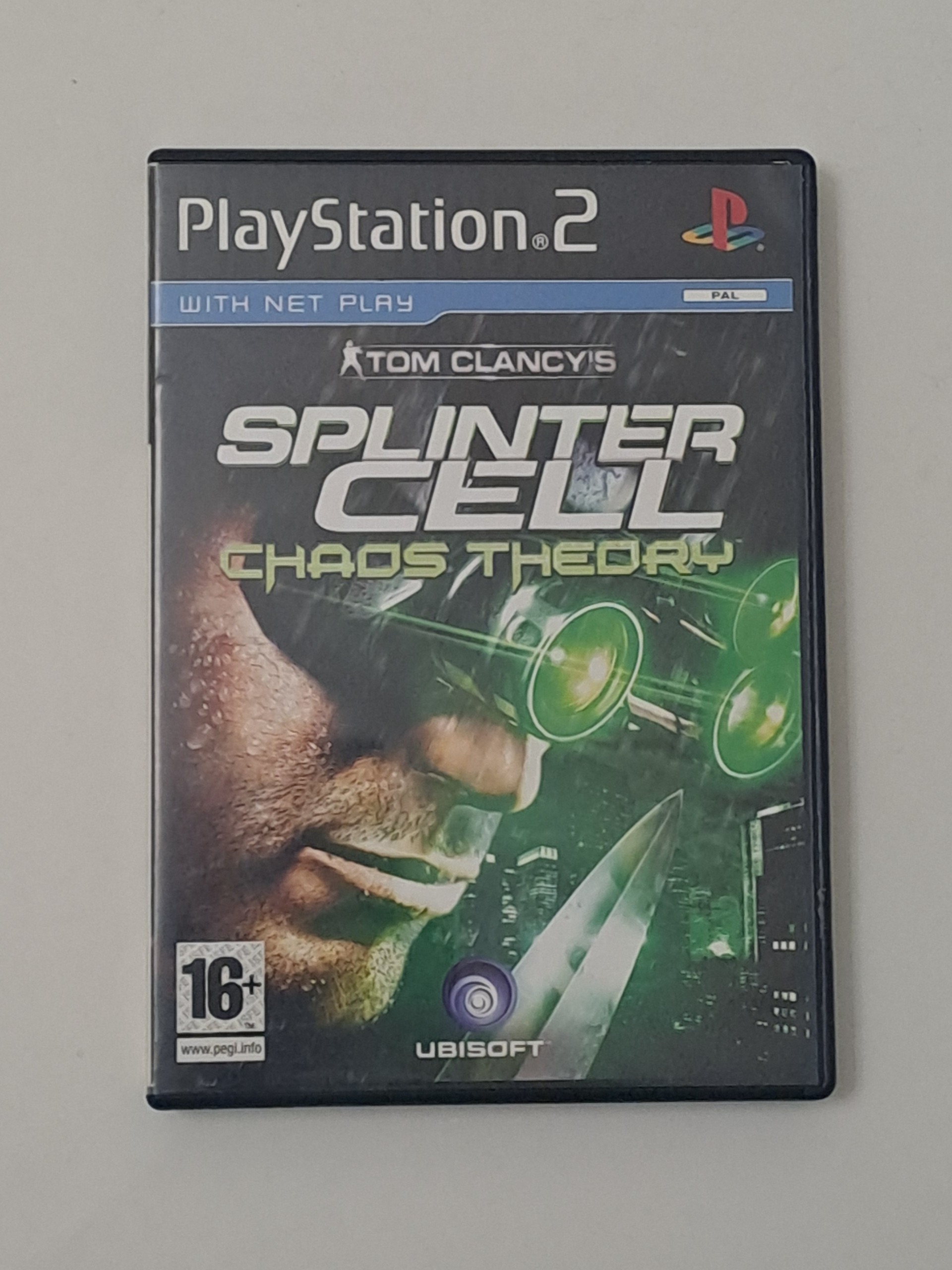 بازی اورجینال splinter cell chaos theory ps2