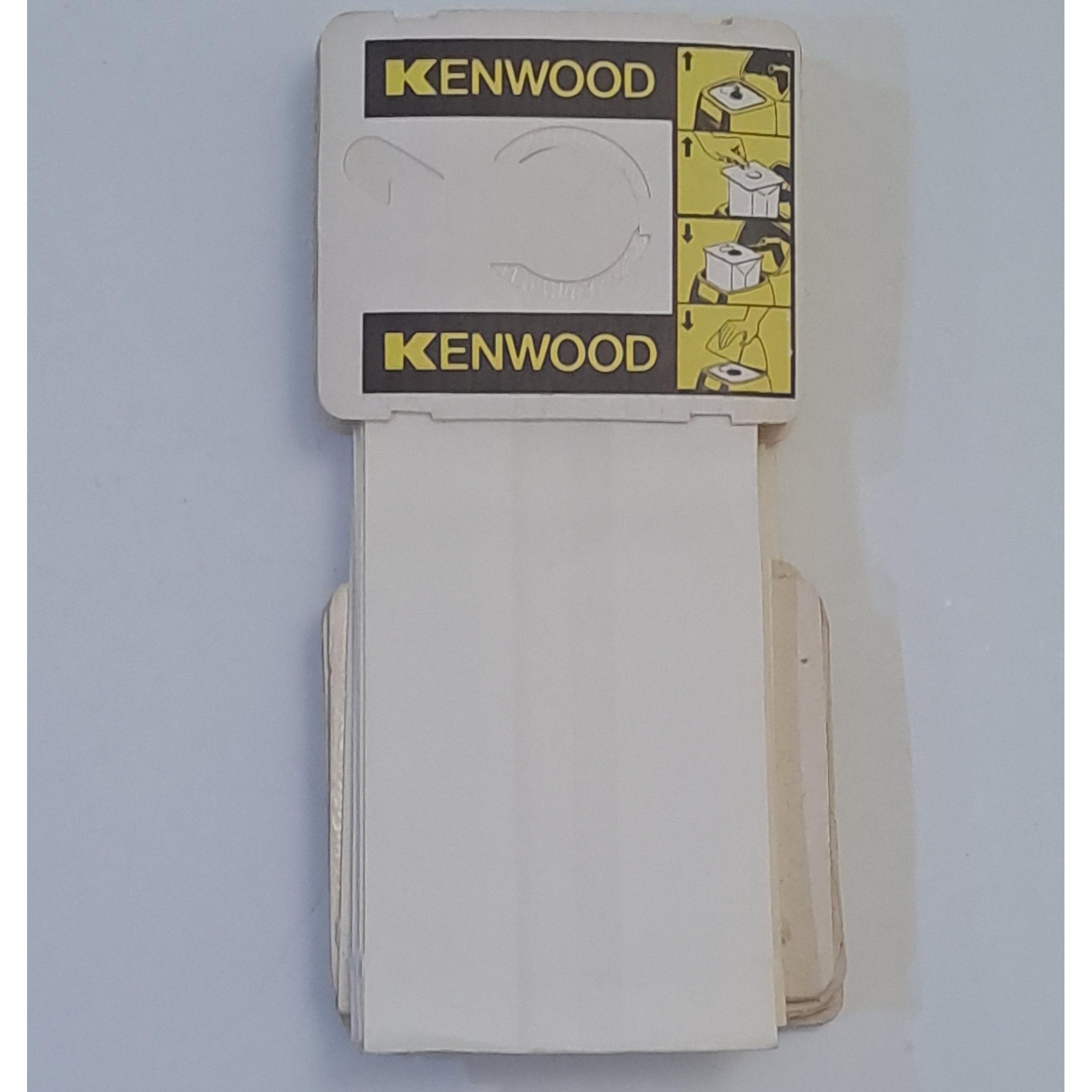 پاکت یا کیسه جاروبرقی کنوود یکبار مصرف 10 عددی