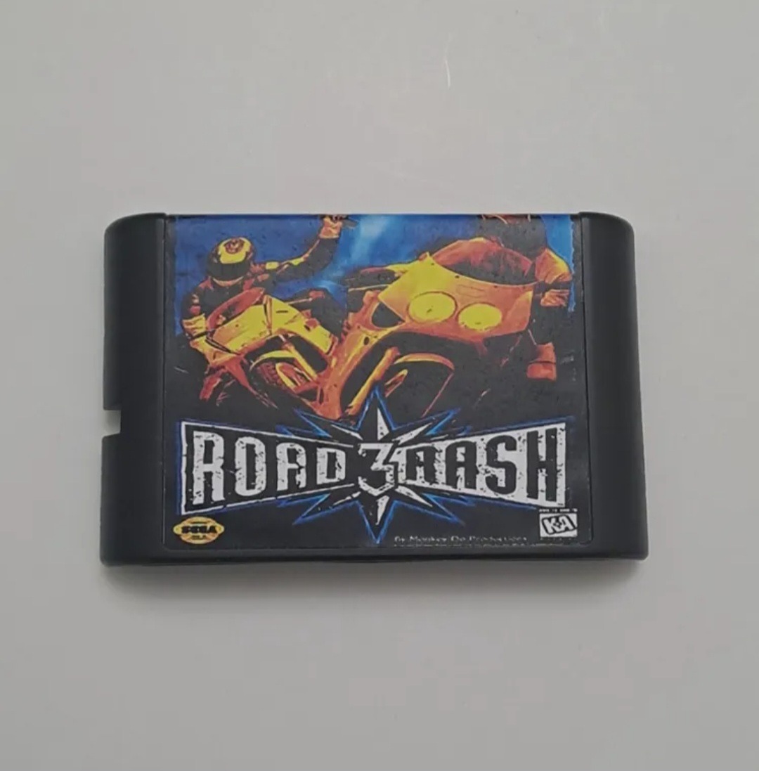 بازی تک لبه قدیمی سگا رود راش road rash 3