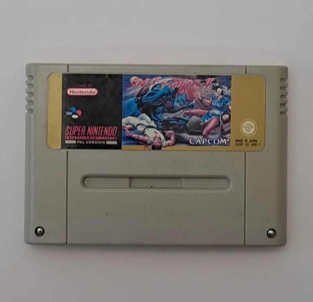 بازی نینتندو نسخه پال street fighter snes