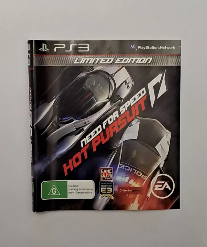 کاور بازی need for speed hot pursuit ps3