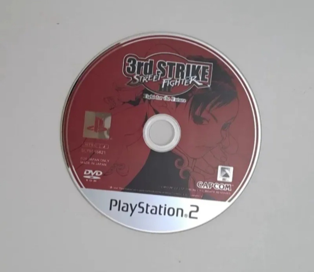 بازی اورجینال street fighter 3rd strike ps2