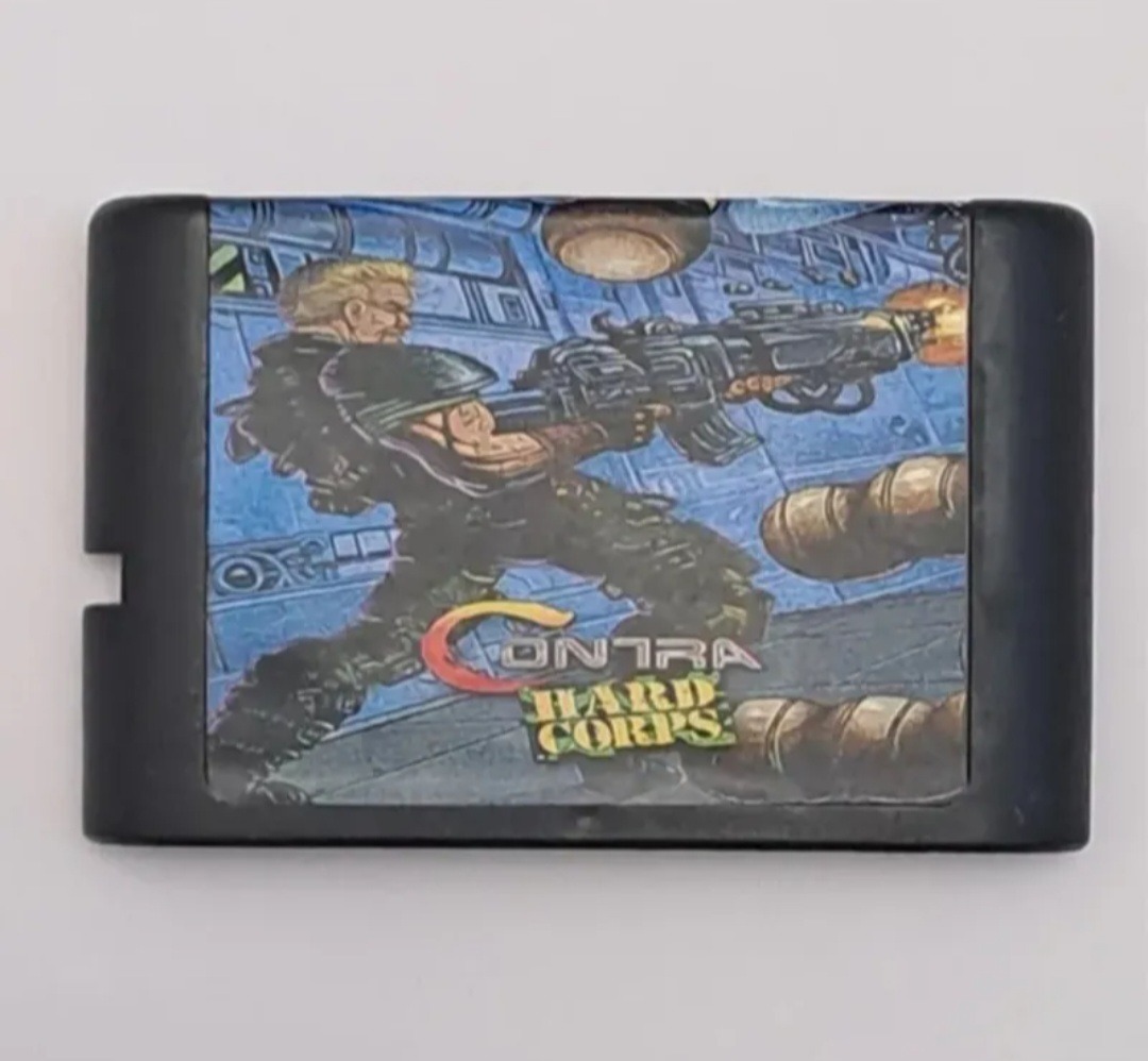 بازی تک لبه قدیمی سگا کنترا contra hard corps