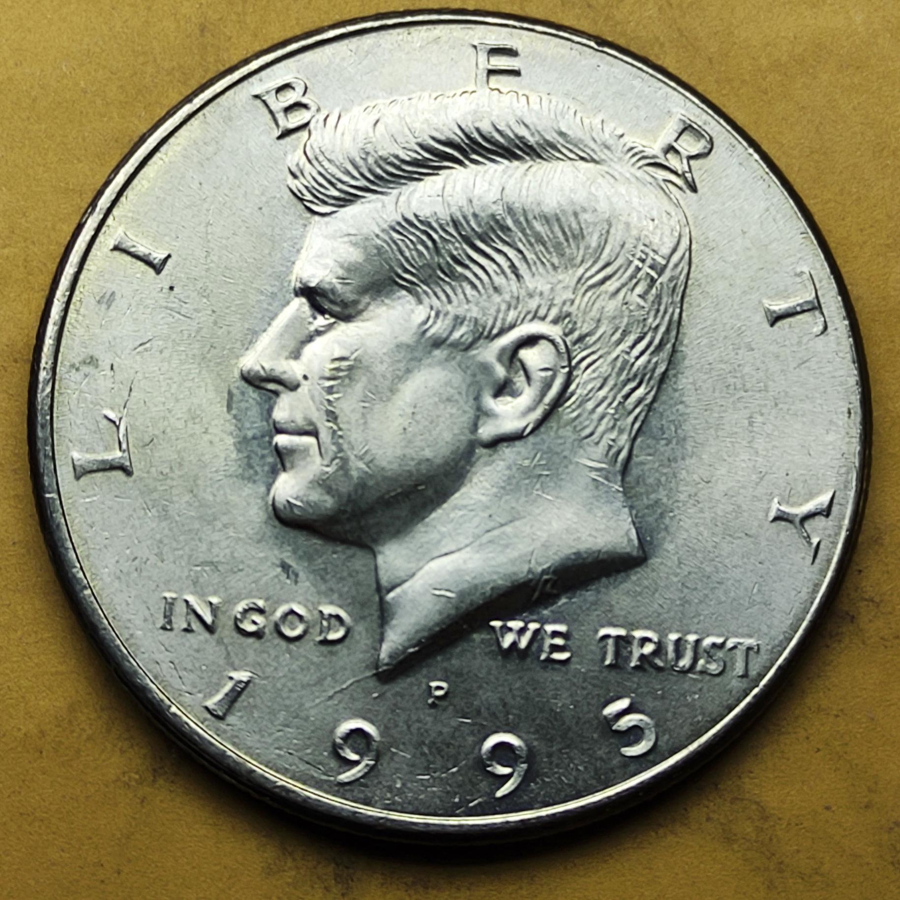 نیم دلار کندی 1995P آمریکا