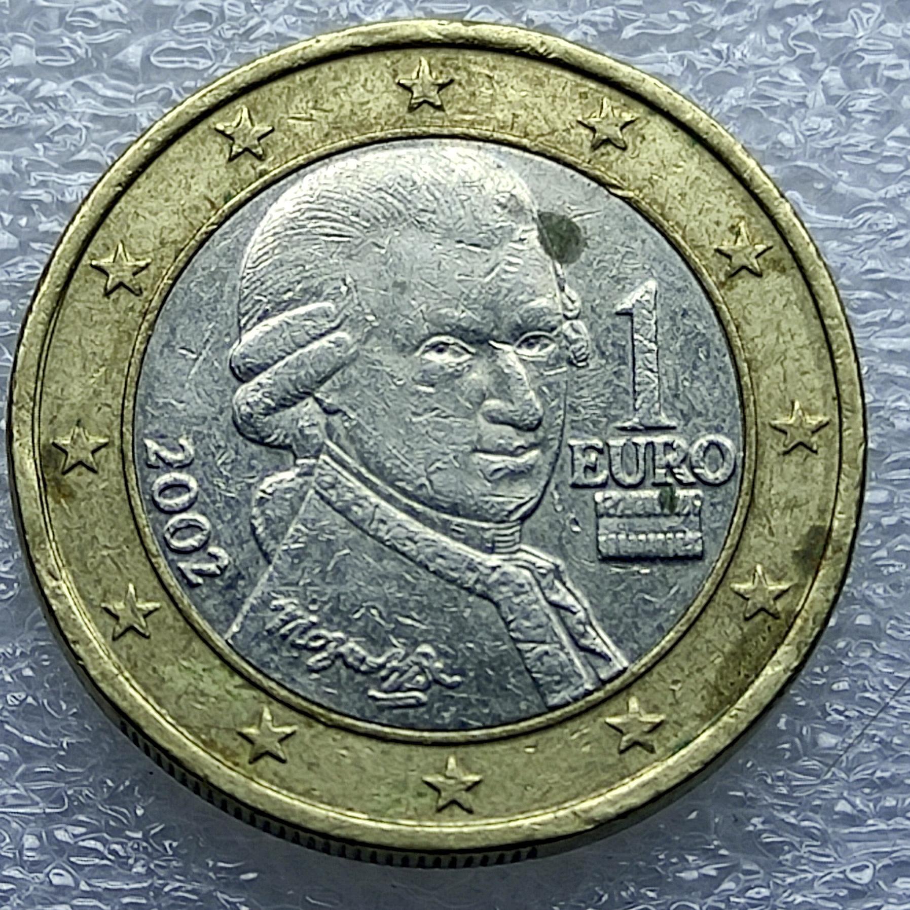 یک یورو بایمتال اتریش 2002