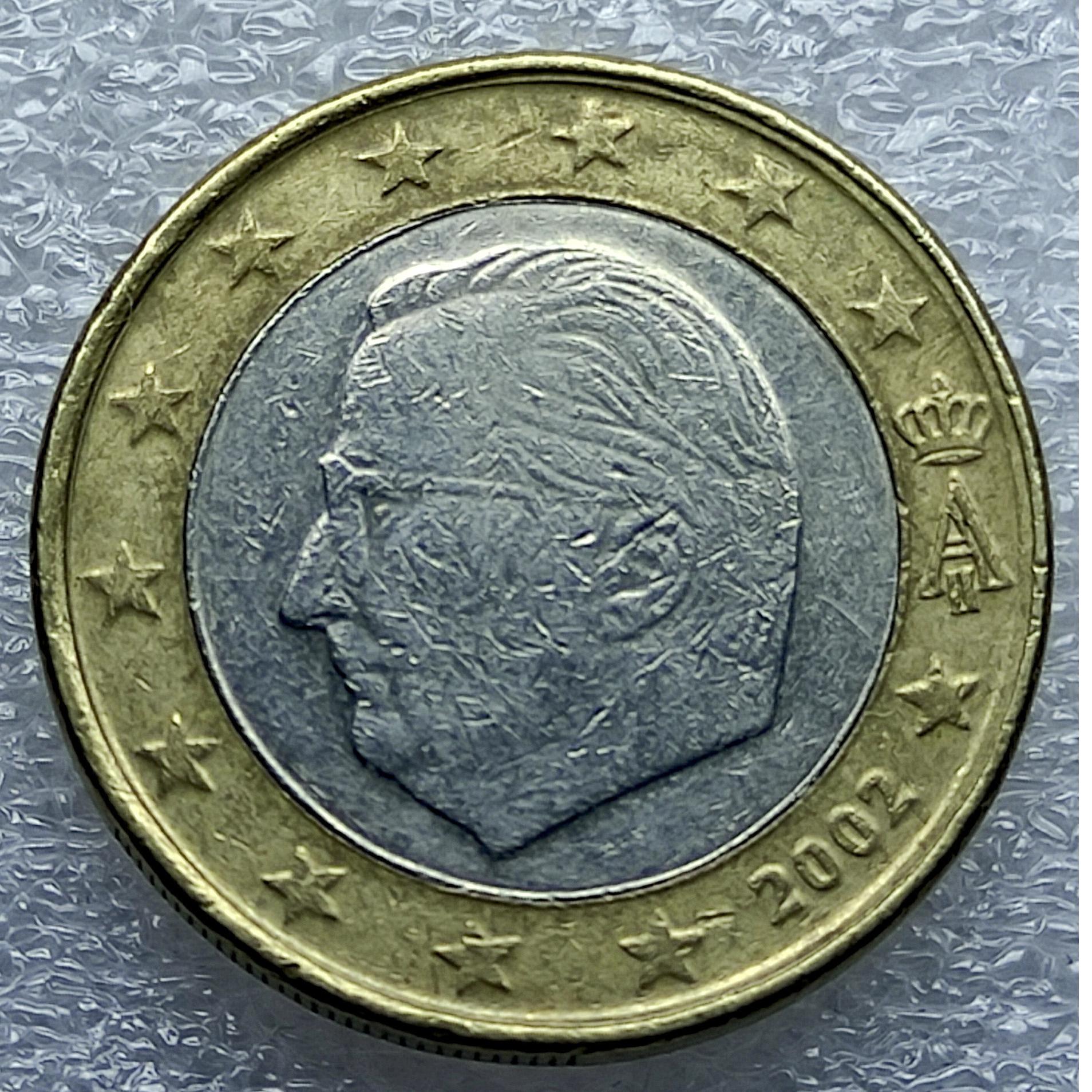 یک یورو بایمتال بلژیک 2002